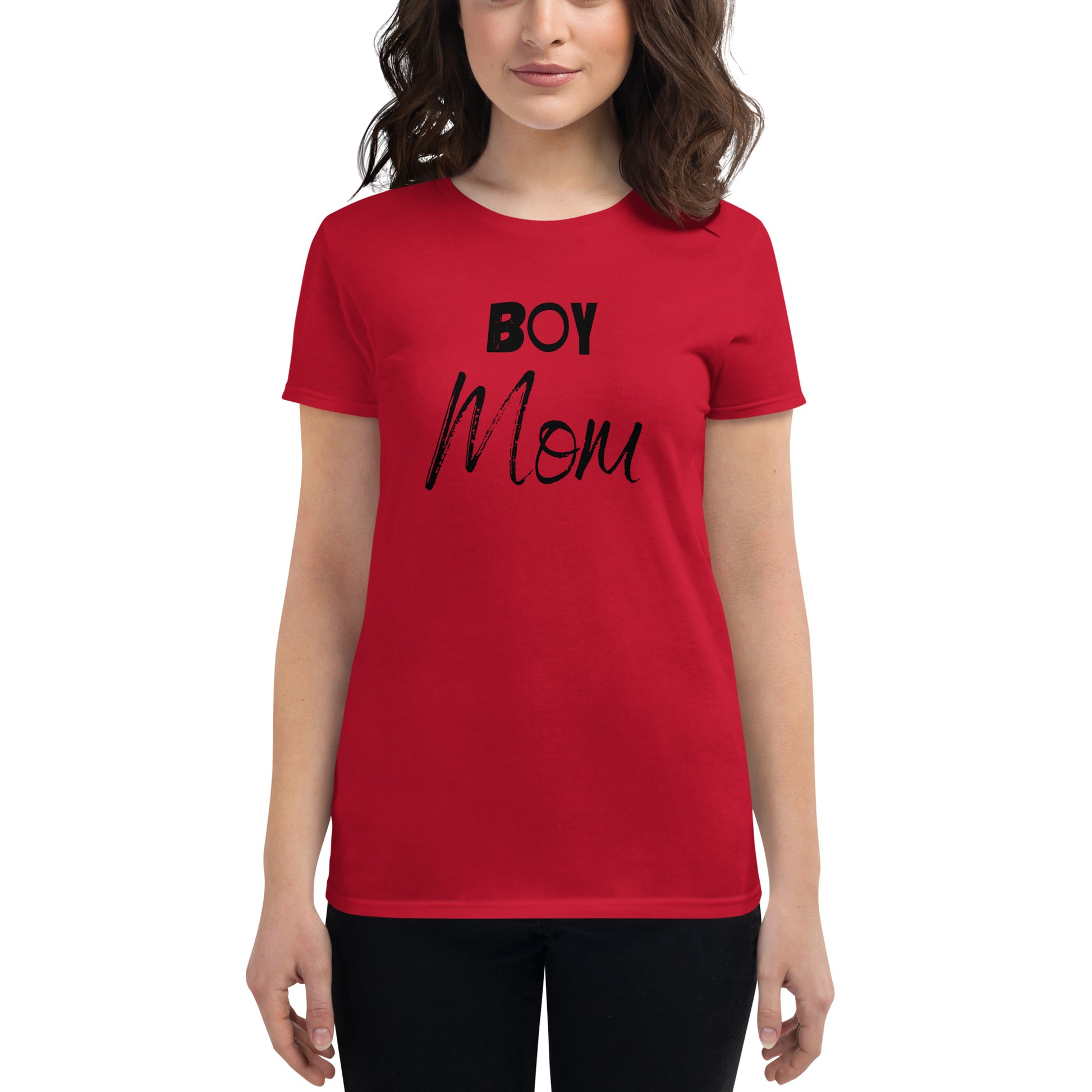 Proud boy mom t-shirt
