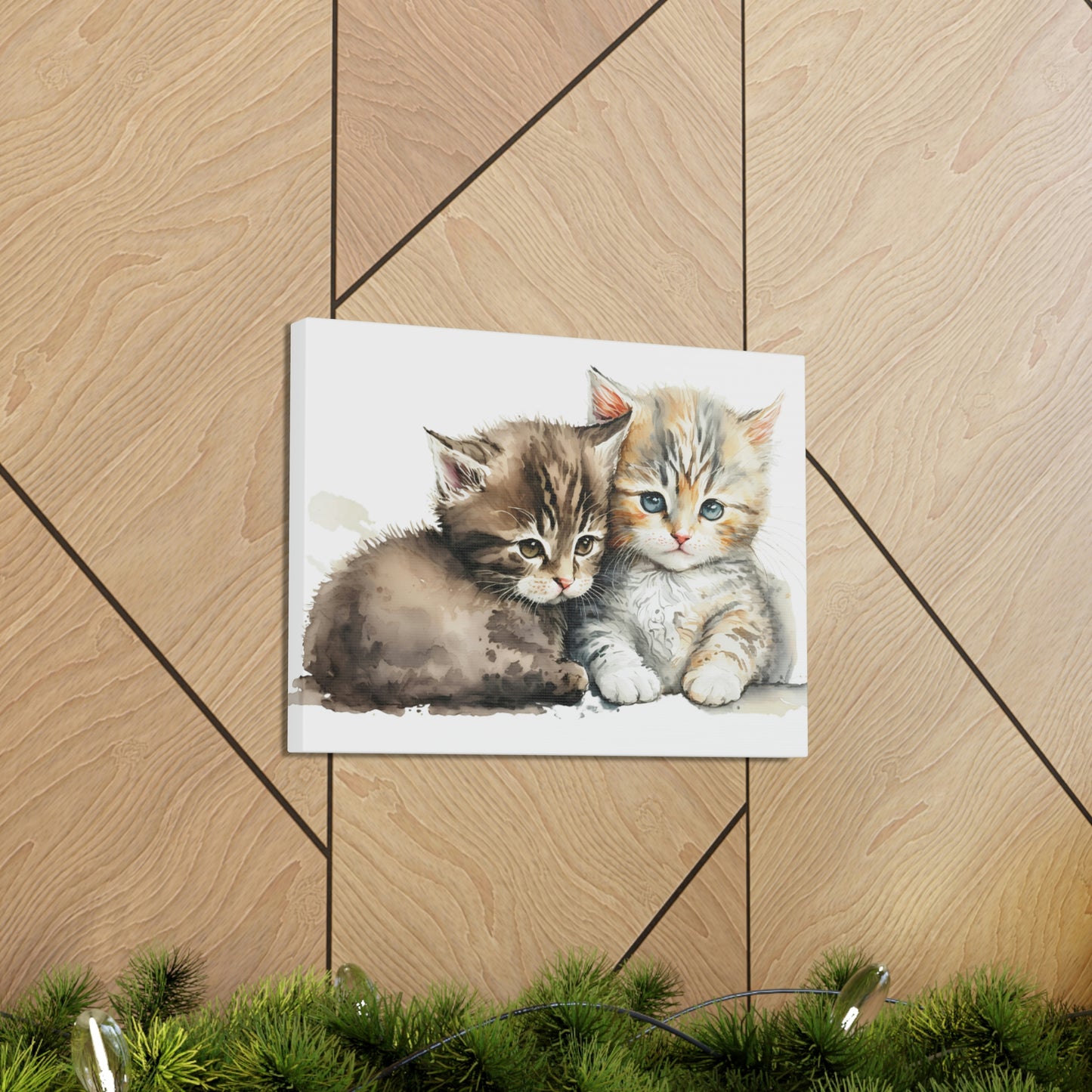 "Cuddling Kittens" Wall Art - Weave Got Gifts - Unique Gifts You Won’t Find Anywhere Else!