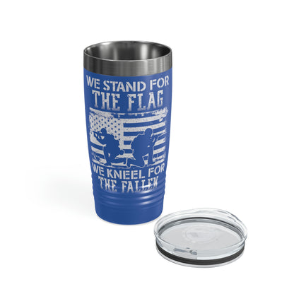 "Stand For The Flag" Ringneck Tumbler, 20oz - Weave Got Gifts - Unique Gifts You Won’t Find Anywhere Else!