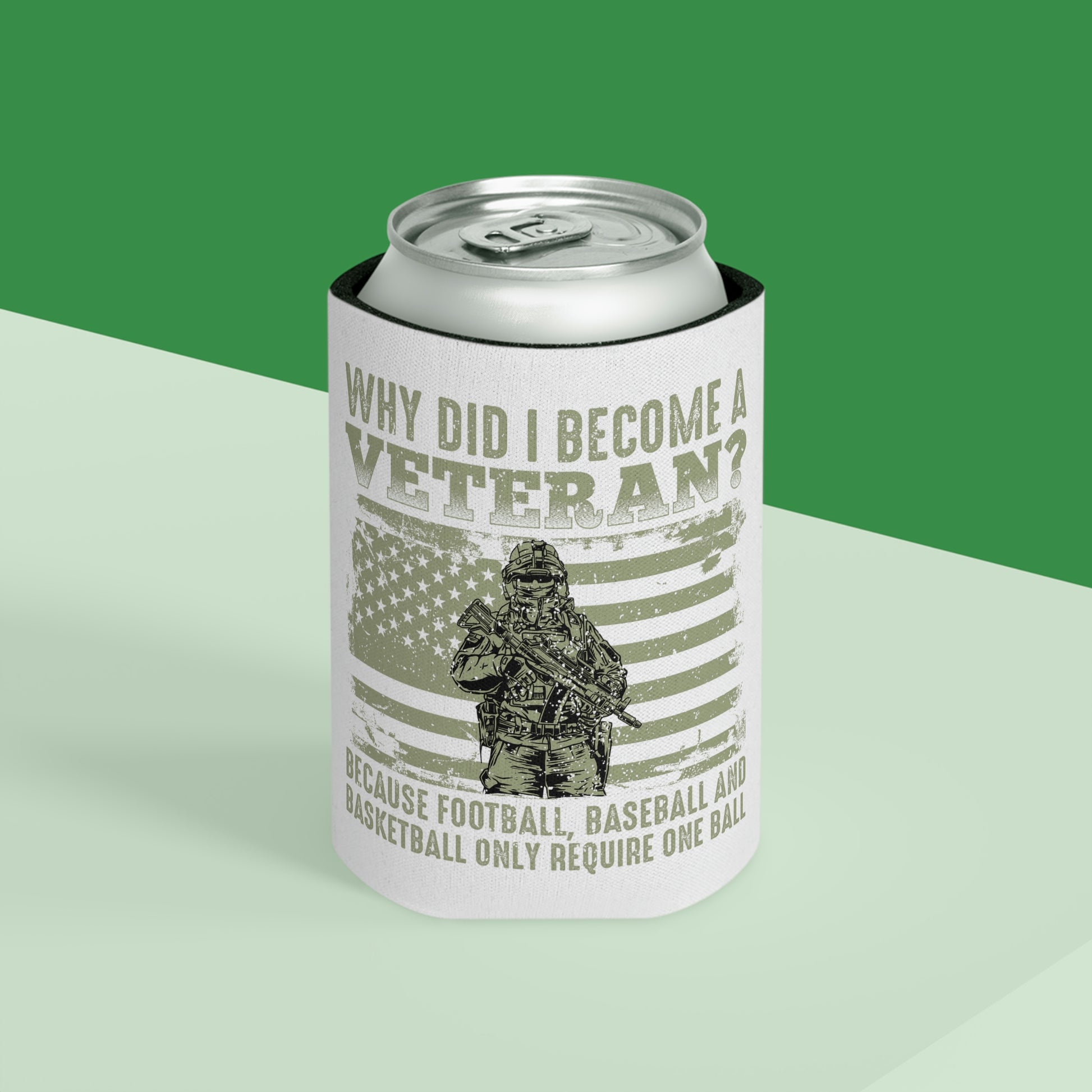 "Why Did I Become A Veteran? Can Cooler - Weave Got Gifts - Unique Gifts You Won’t Find Anywhere Else!