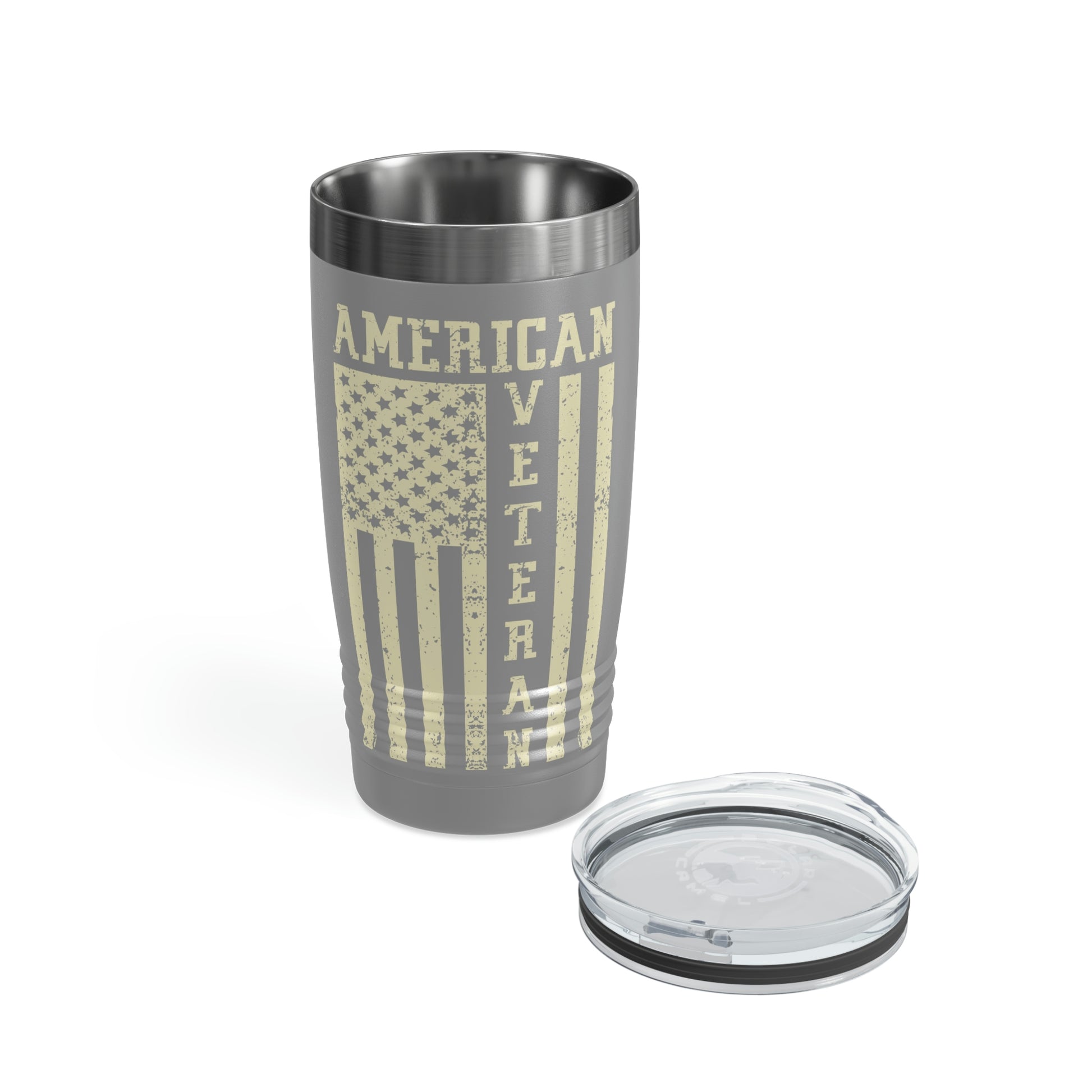 "American Veteran" Tumbler, 20oz - Weave Got Gifts - Unique Gifts You Won’t Find Anywhere Else!
