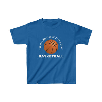 “Basketball, Everything Else Is Just A Game” Kids Heavy Cotton™ Tee - Weave Got Gifts - Unique Gifts You Won’t Find Anywhere Else!