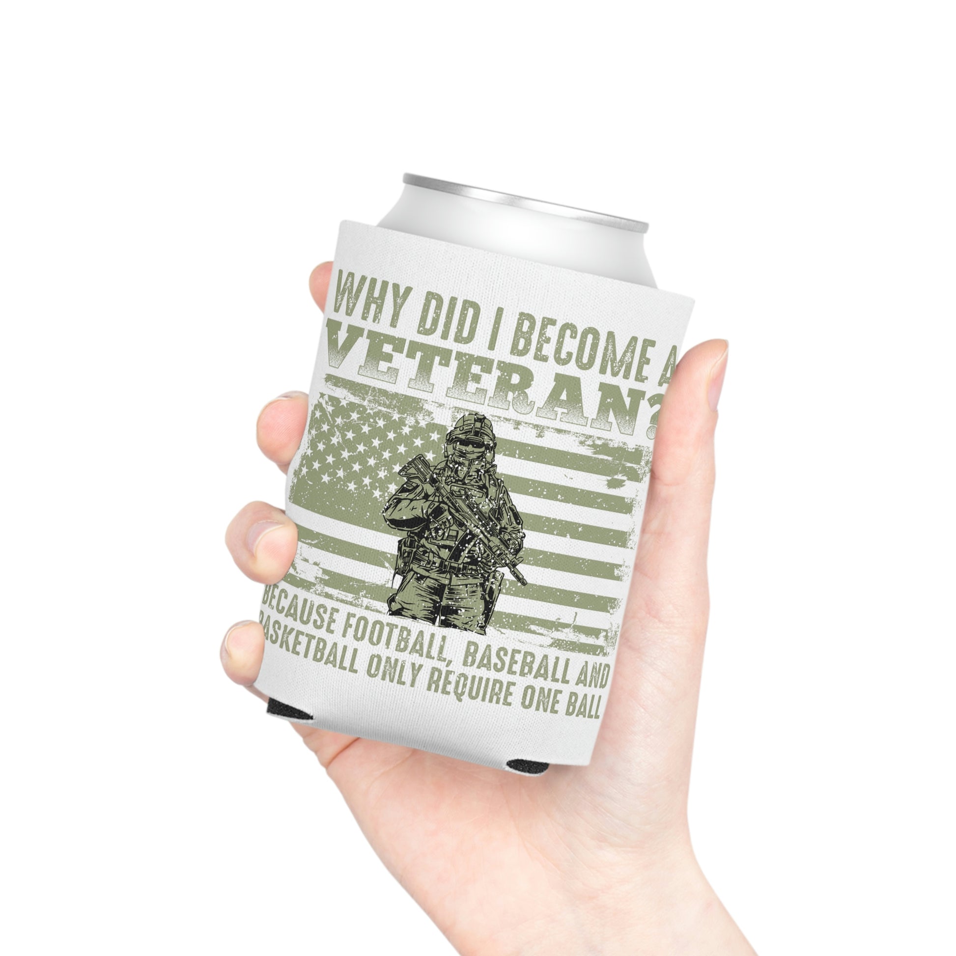 "Why Did I Become A Veteran? Can Cooler - Weave Got Gifts - Unique Gifts You Won’t Find Anywhere Else!