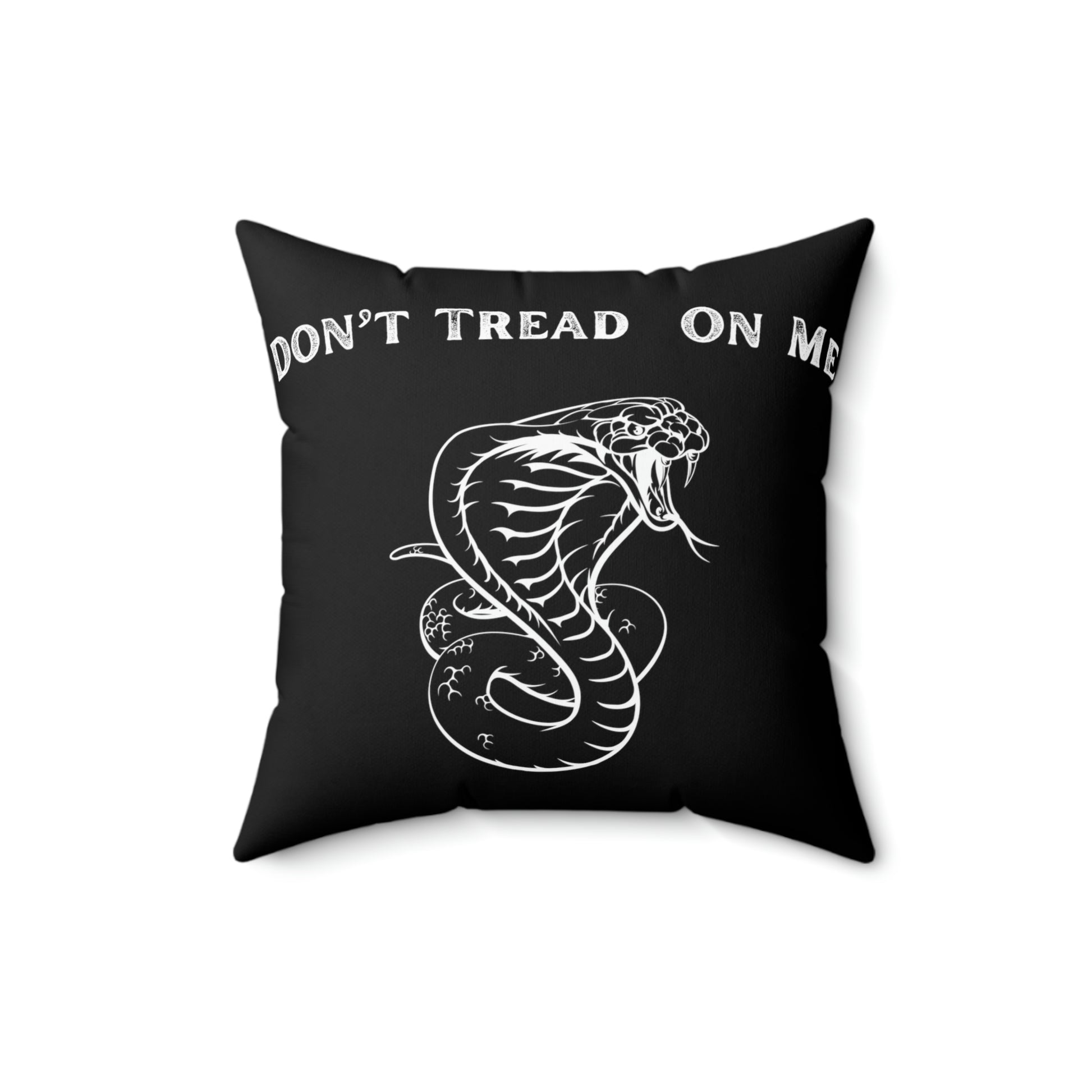 "Don't Tread On Me" Throw Pillow - Weave Got Gifts - Unique Gifts You Won’t Find Anywhere Else!