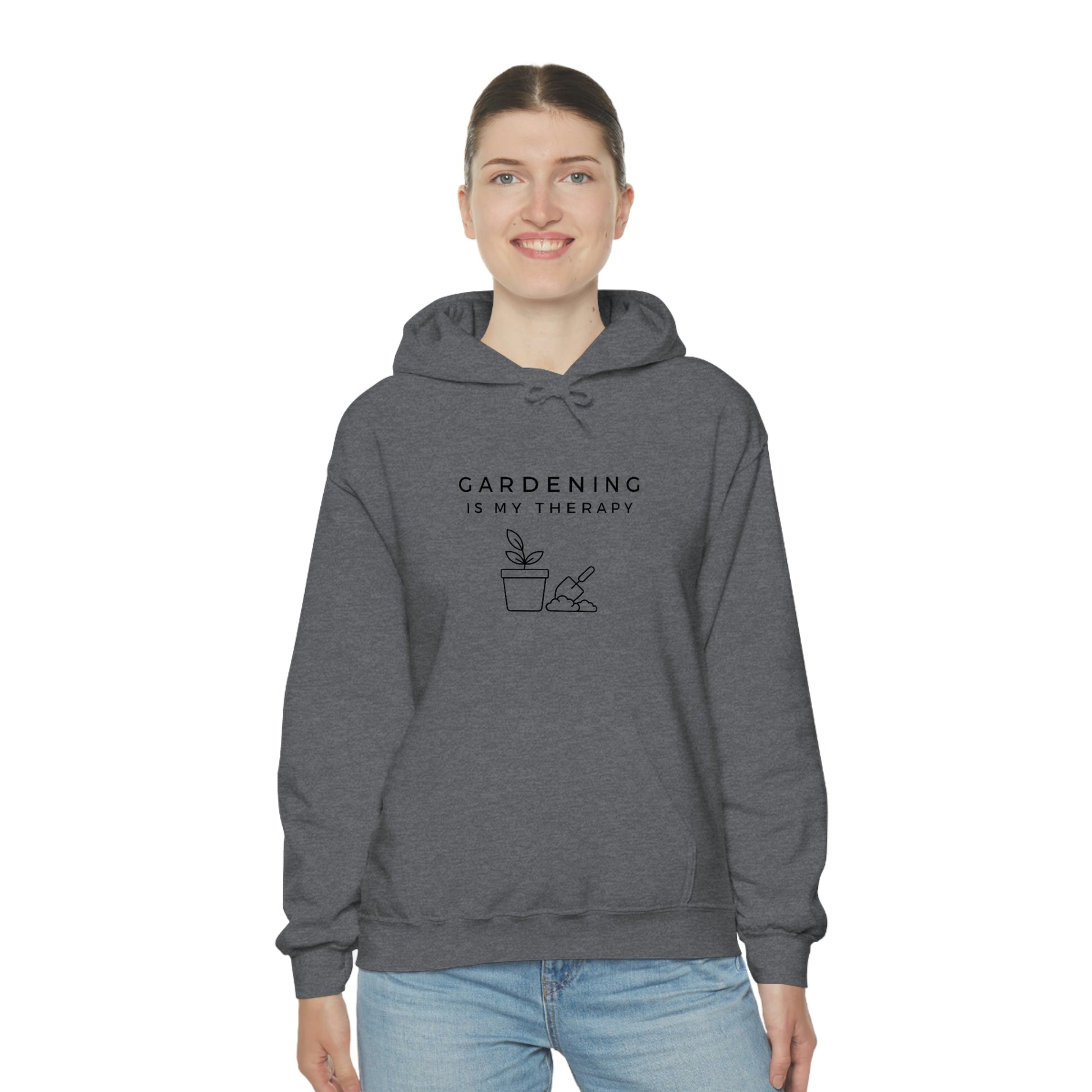 "Gardening Is My Therapy" Hoodie - Weave Got Gifts - Unique Gifts You Won’t Find Anywhere Else!