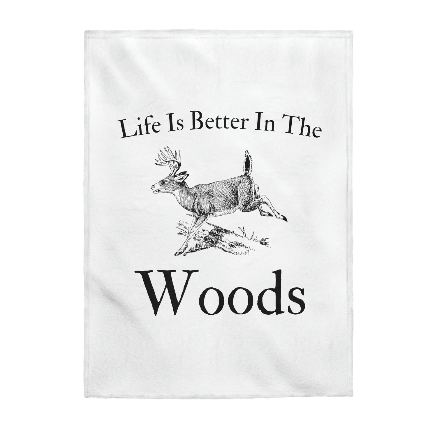 "Life Is Better In The Woods" Blanket - Weave Got Gifts - Unique Gifts You Won’t Find Anywhere Else!
