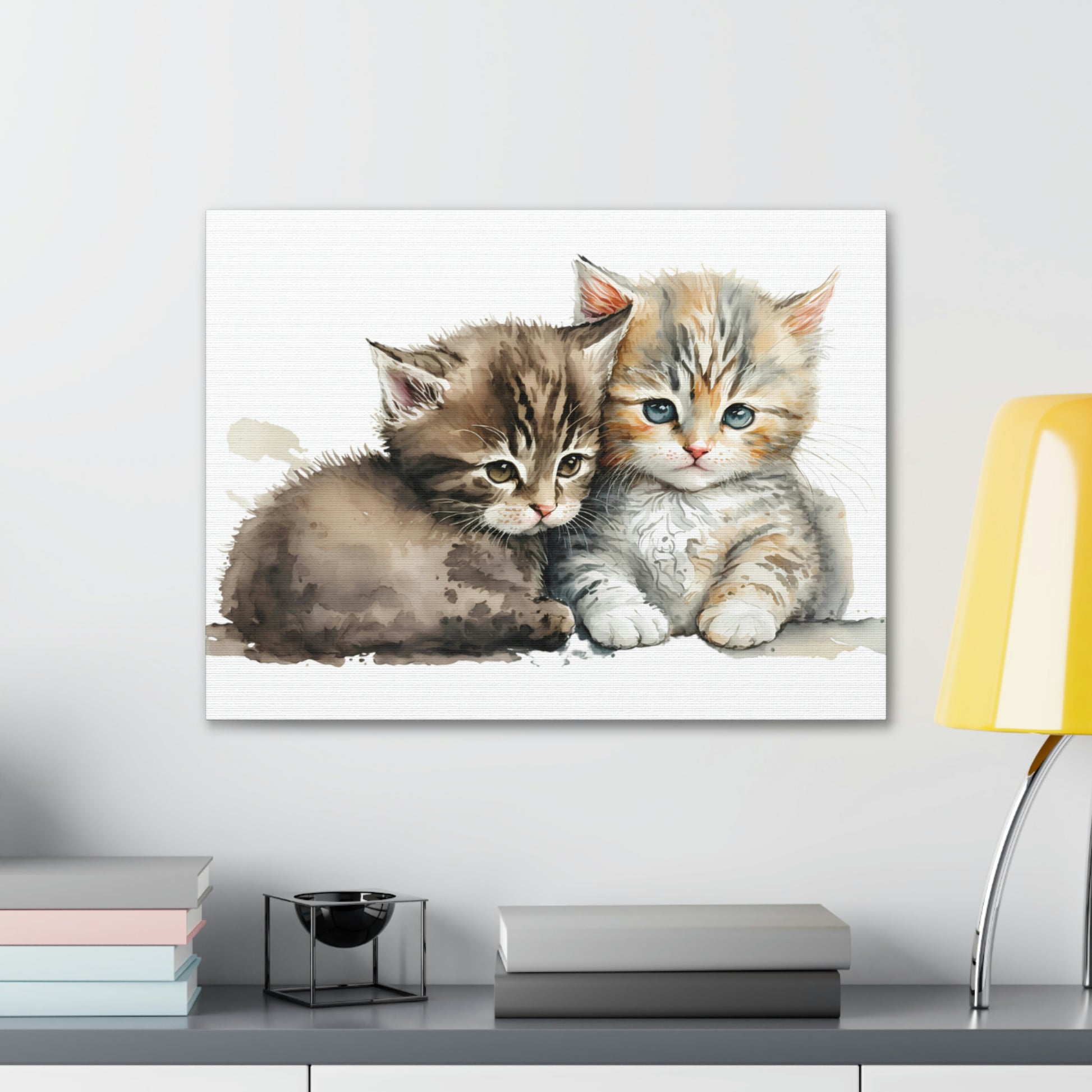 "Cuddling Kittens" Wall Art - Weave Got Gifts - Unique Gifts You Won’t Find Anywhere Else!