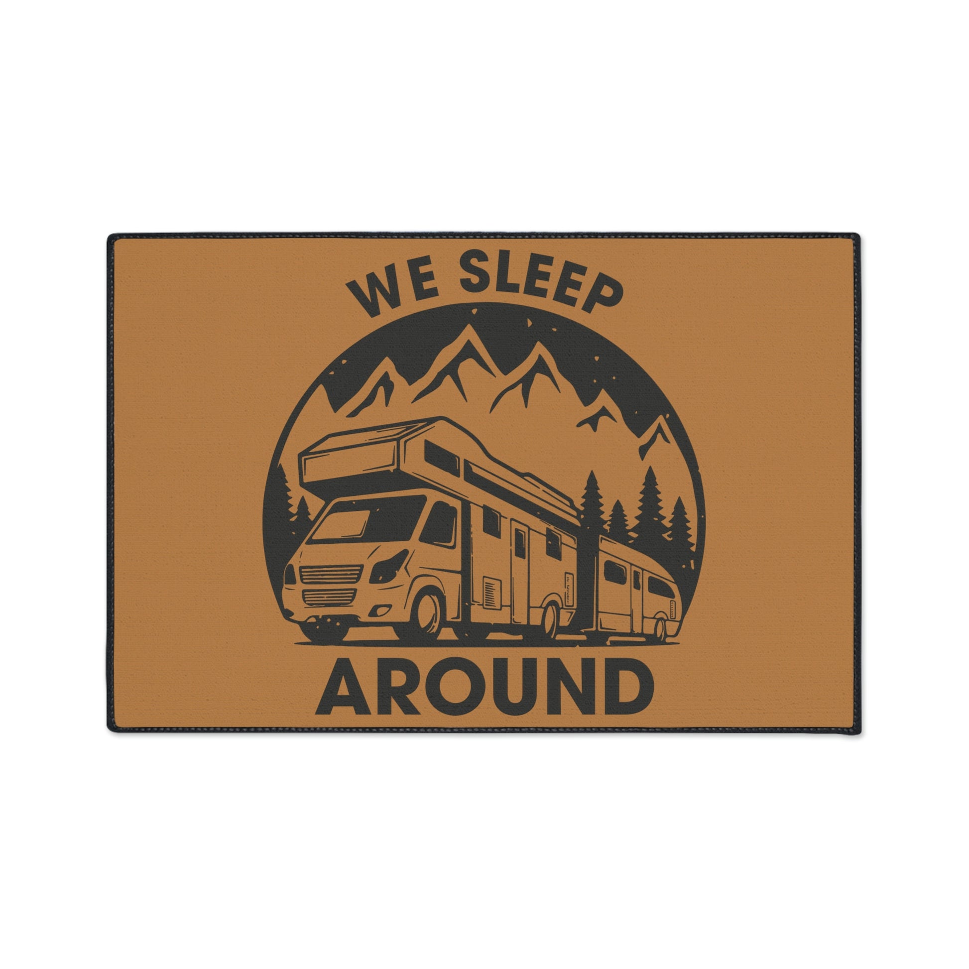 "We Sleep Around" Door Mat - Weave Got Gifts - Unique Gifts You Won’t Find Anywhere Else!