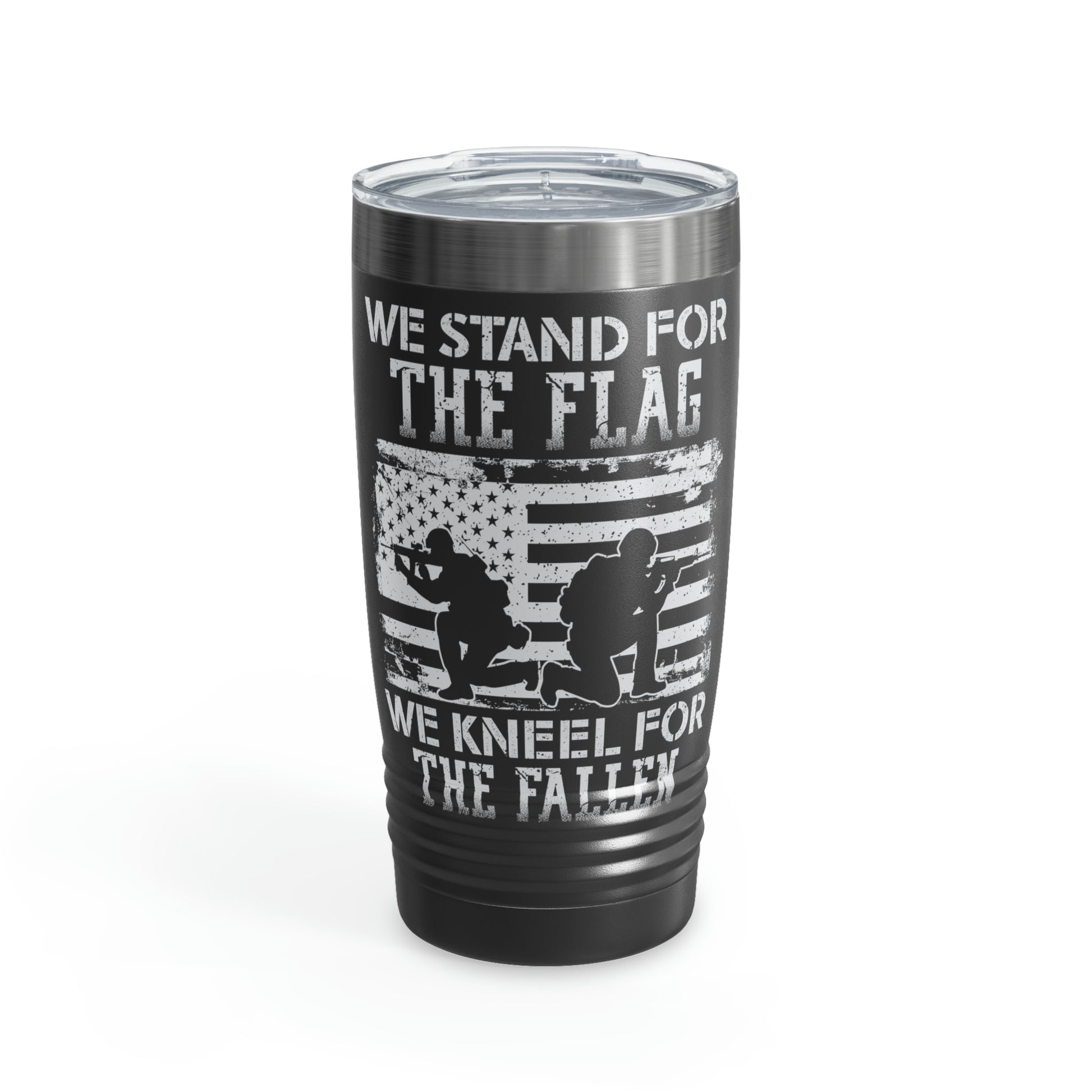 "Stand For The Flag" Ringneck Tumbler, 20oz - Weave Got Gifts - Unique Gifts You Won’t Find Anywhere Else!