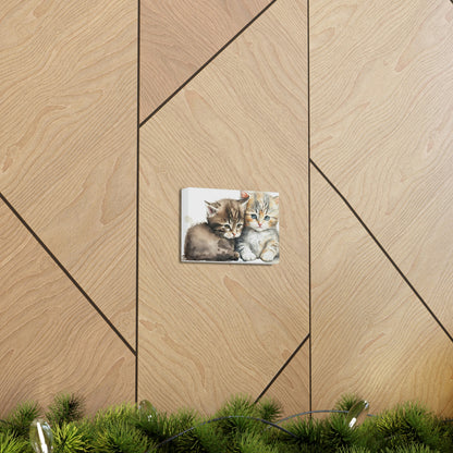 "Cuddling Kittens" Wall Art - Weave Got Gifts - Unique Gifts You Won’t Find Anywhere Else!