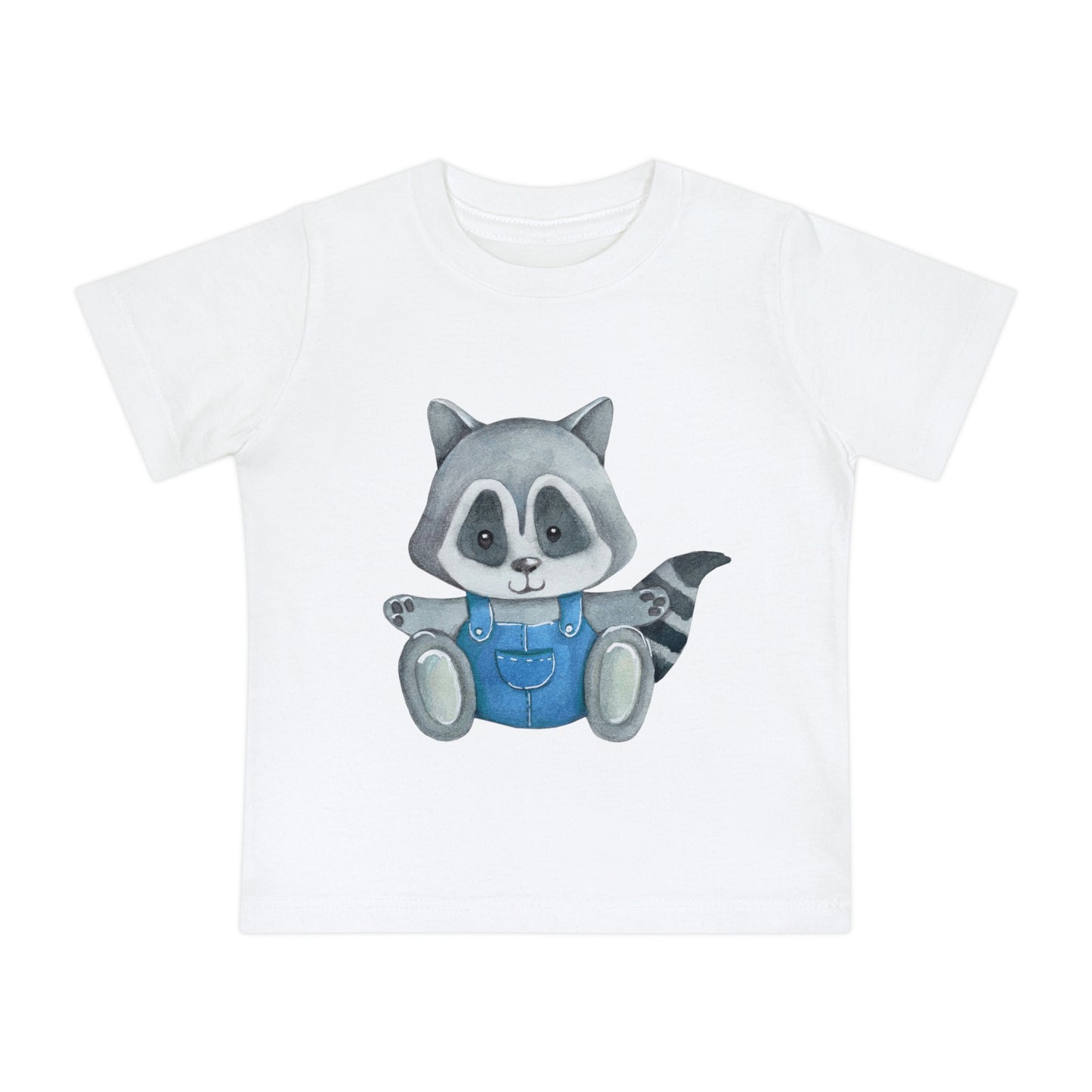 "Baby Raccoon With Blue Clothing" Toddler Shirt - Weave Got Gifts - Unique Gifts You Won’t Find Anywhere Else!
