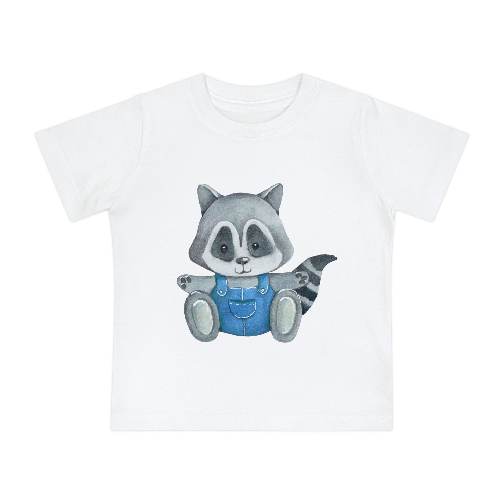 "Baby Raccoon With Blue Clothing" Toddler Shirt - Weave Got Gifts - Unique Gifts You Won’t Find Anywhere Else!