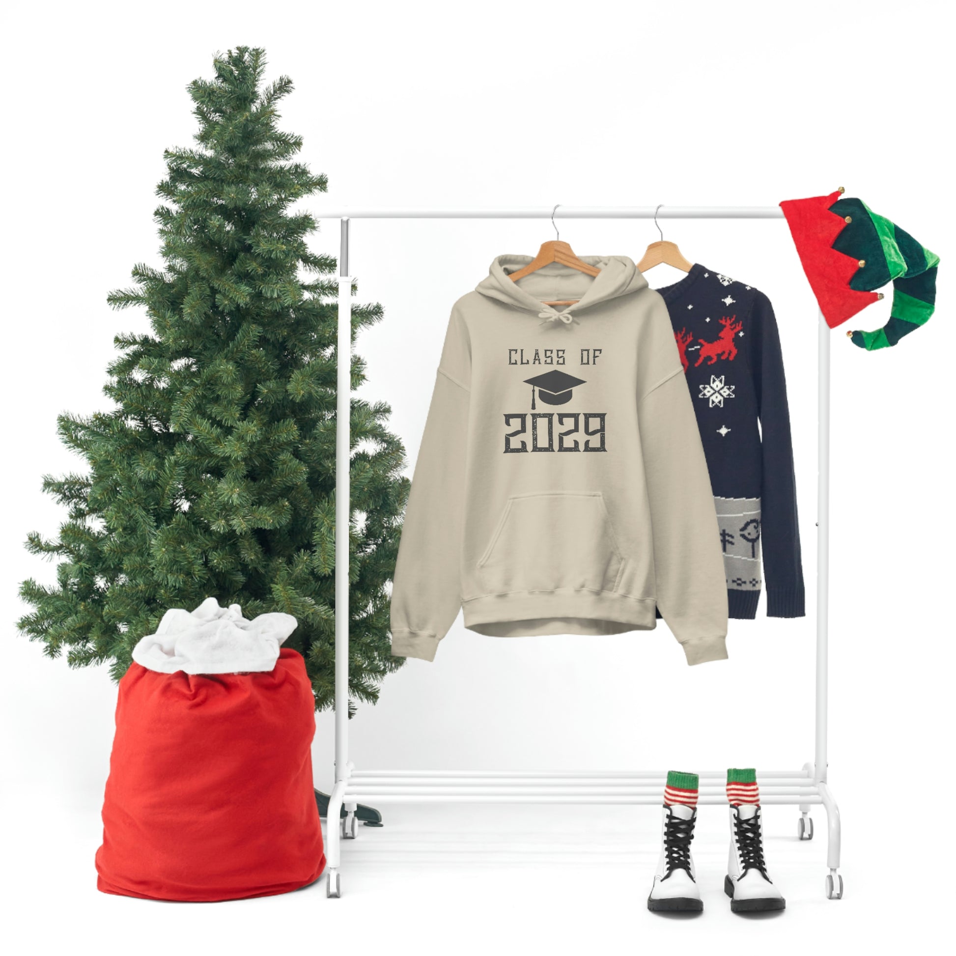 Stylish graduation hoodie celebrating the Class of 2029
