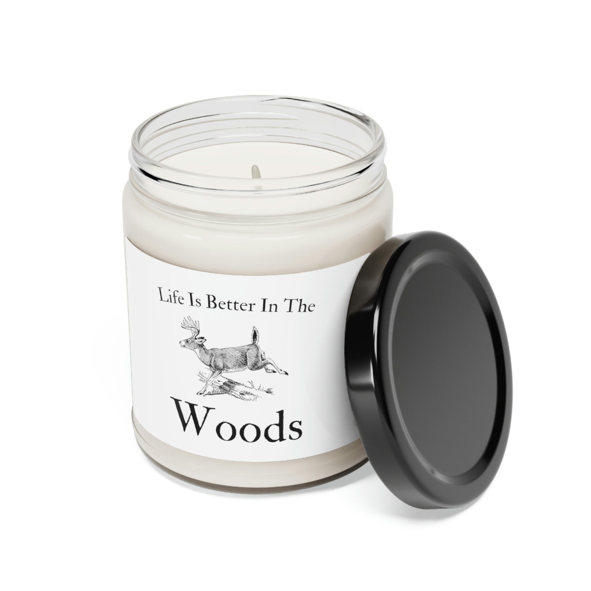 “Life Is Better In The Woods” Scented Soy Candle - Weave Got Gifts - Unique Gifts You Won’t Find Anywhere Else!