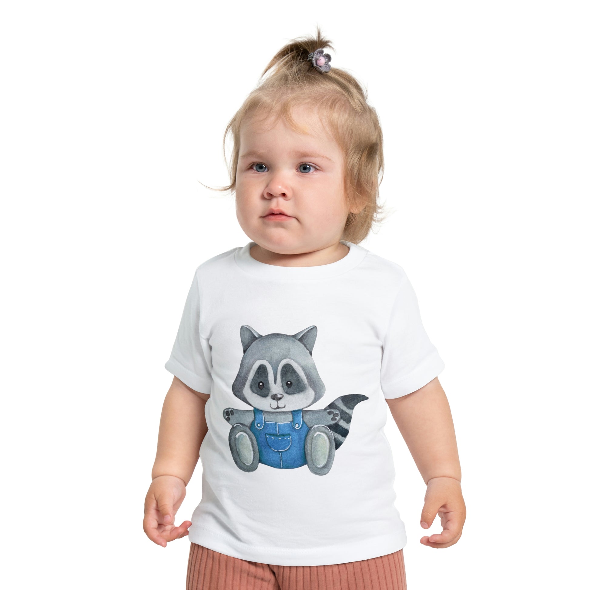 "Baby Raccoon With Blue Clothing" Toddler Shirt - Weave Got Gifts - Unique Gifts You Won’t Find Anywhere Else!