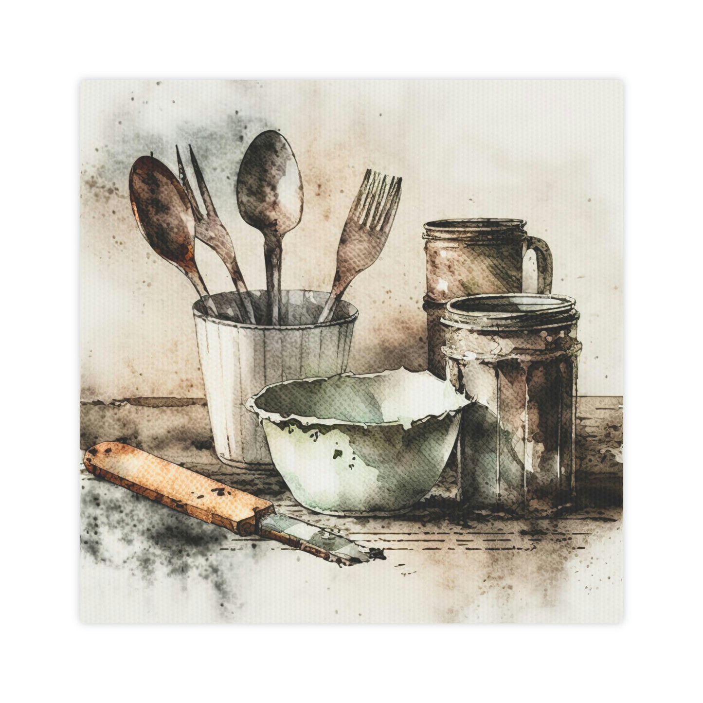 "Antique Utensils" Wall Art - Weave Got Gifts - Unique Gifts You Won’t Find Anywhere Else!
