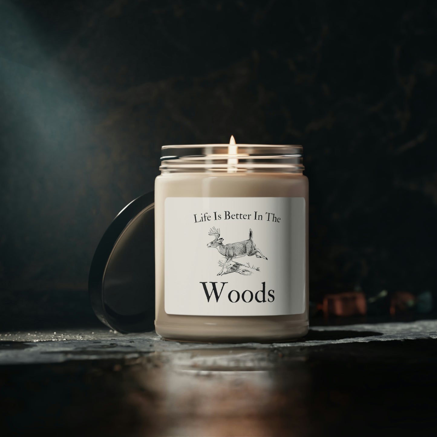 “Life Is Better In The Woods” Scented Soy Candle - Weave Got Gifts - Unique Gifts You Won’t Find Anywhere Else!