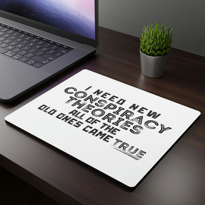 “Conspiracy Theories” Mouse Pad - Weave Got Gifts - Unique Gifts You Won’t Find Anywhere Else!