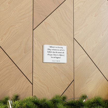 "Our Love Story" Custom Wall Art - Weave Got Gifts - Unique Gifts You Won’t Find Anywhere Else!