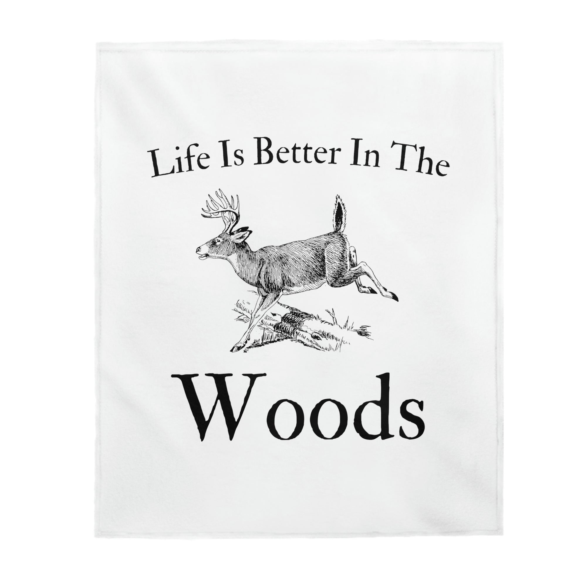 "Life Is Better In The Woods" Blanket - Weave Got Gifts - Unique Gifts You Won’t Find Anywhere Else!
