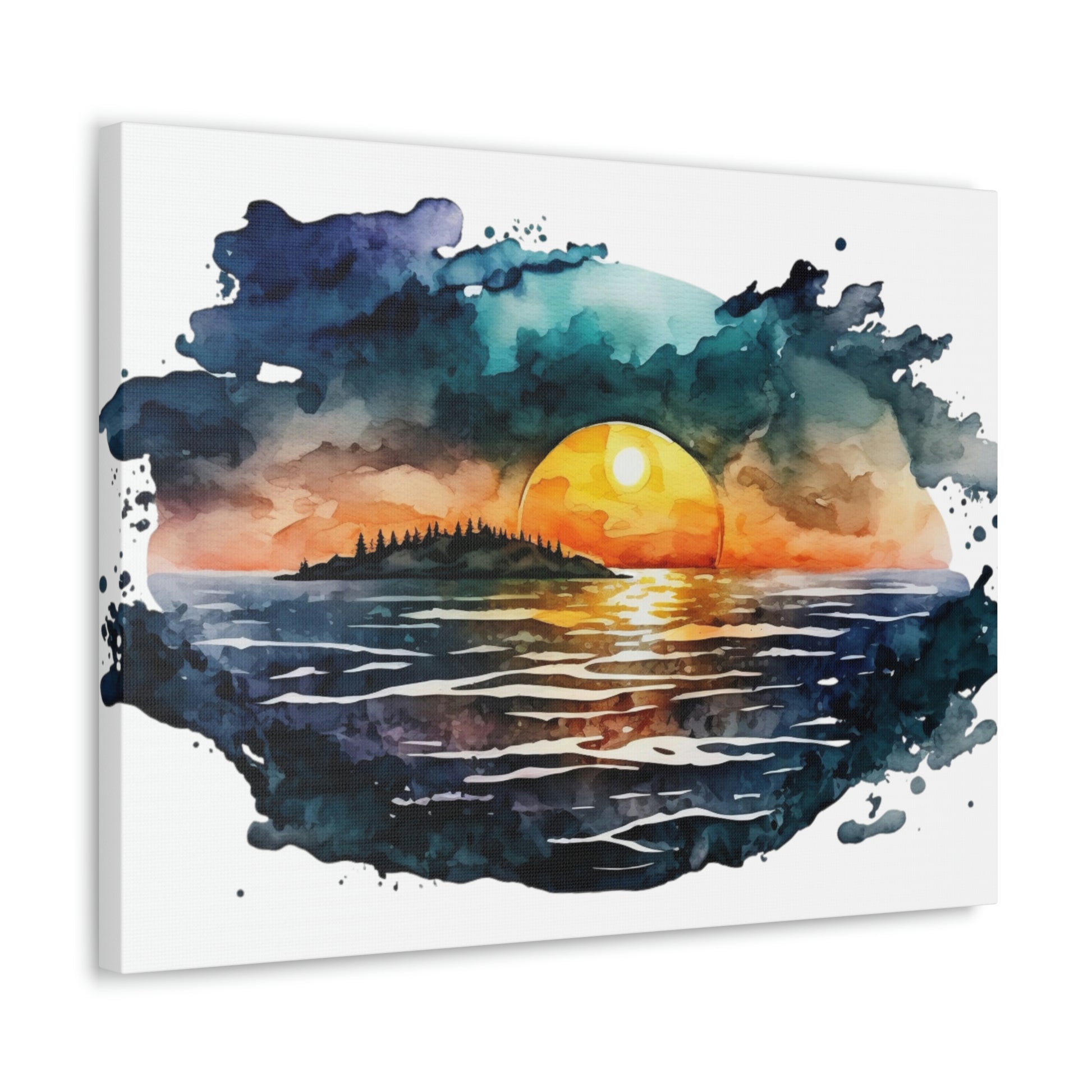 "Sunset At The Lake" Wall Art - Weave Got Gifts - Unique Gifts You Won’t Find Anywhere Else!