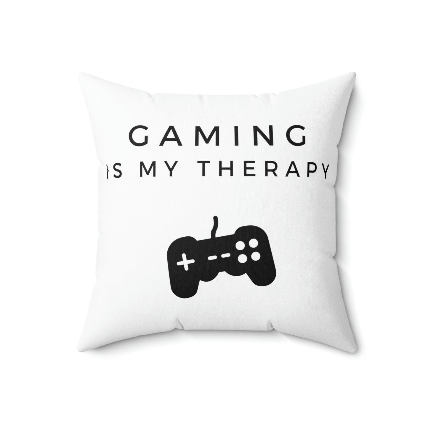 "Gaming Is My Therapy" Throw Pillow - Weave Got Gifts - Unique Gifts You Won’t Find Anywhere Else!