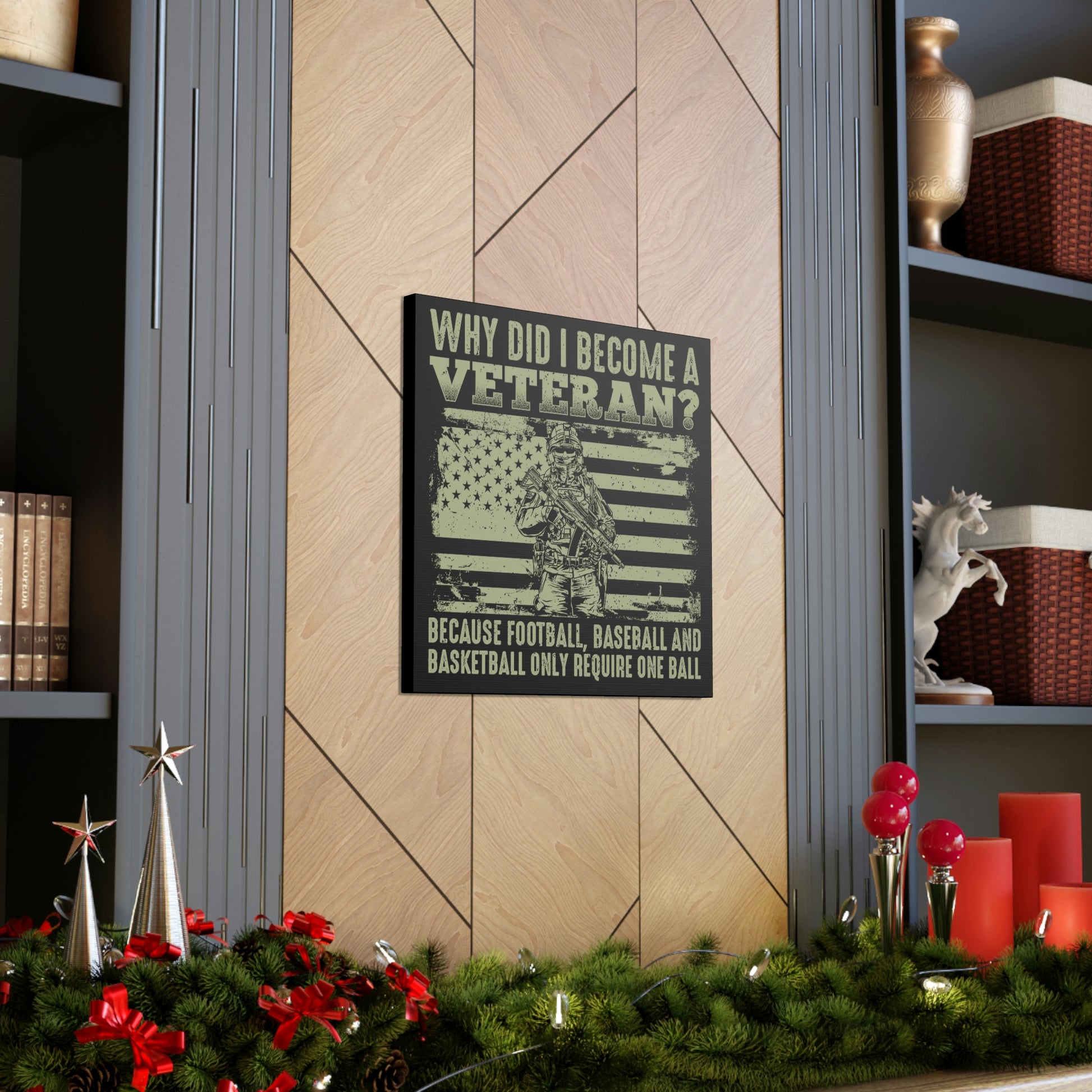 "Why Did I Become A Veteran?" Wall Art - Weave Got Gifts - Unique Gifts You Won’t Find Anywhere Else!