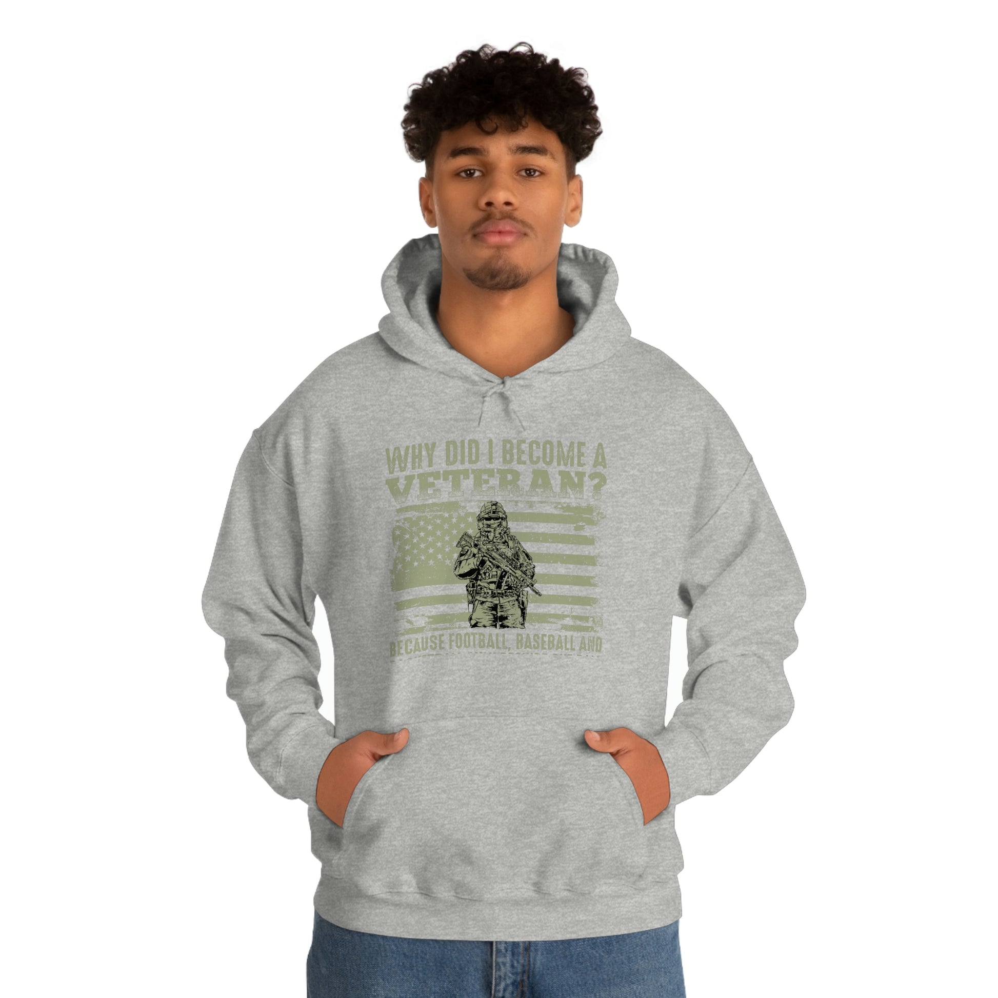 "Why Did I Become A Veteran?" Hoodie - Weave Got Gifts - Unique Gifts You Won’t Find Anywhere Else!
