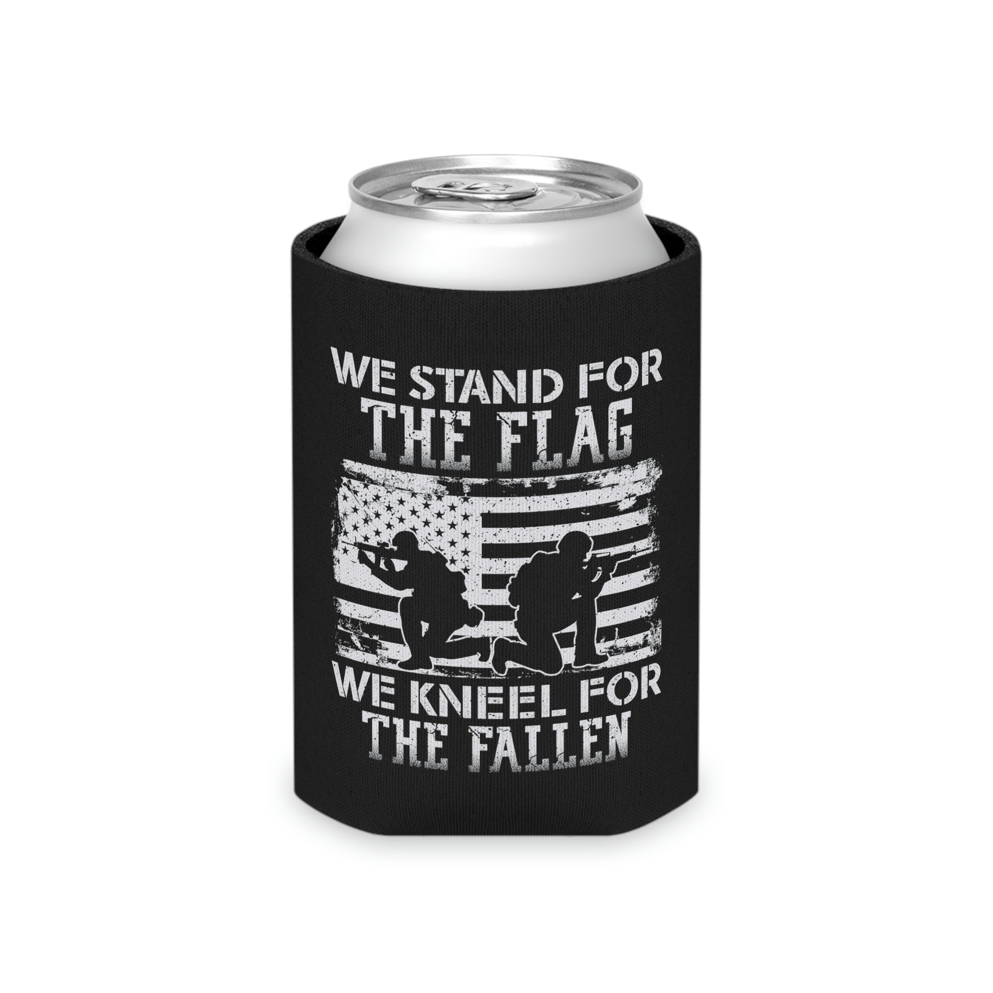 "We Stand For The Flag" Can Cooler - Weave Got Gifts - Unique Gifts You Won’t Find Anywhere Else!