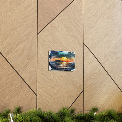"Sunset At The Lake" Wall Art - Weave Got Gifts - Unique Gifts You Won’t Find Anywhere Else!