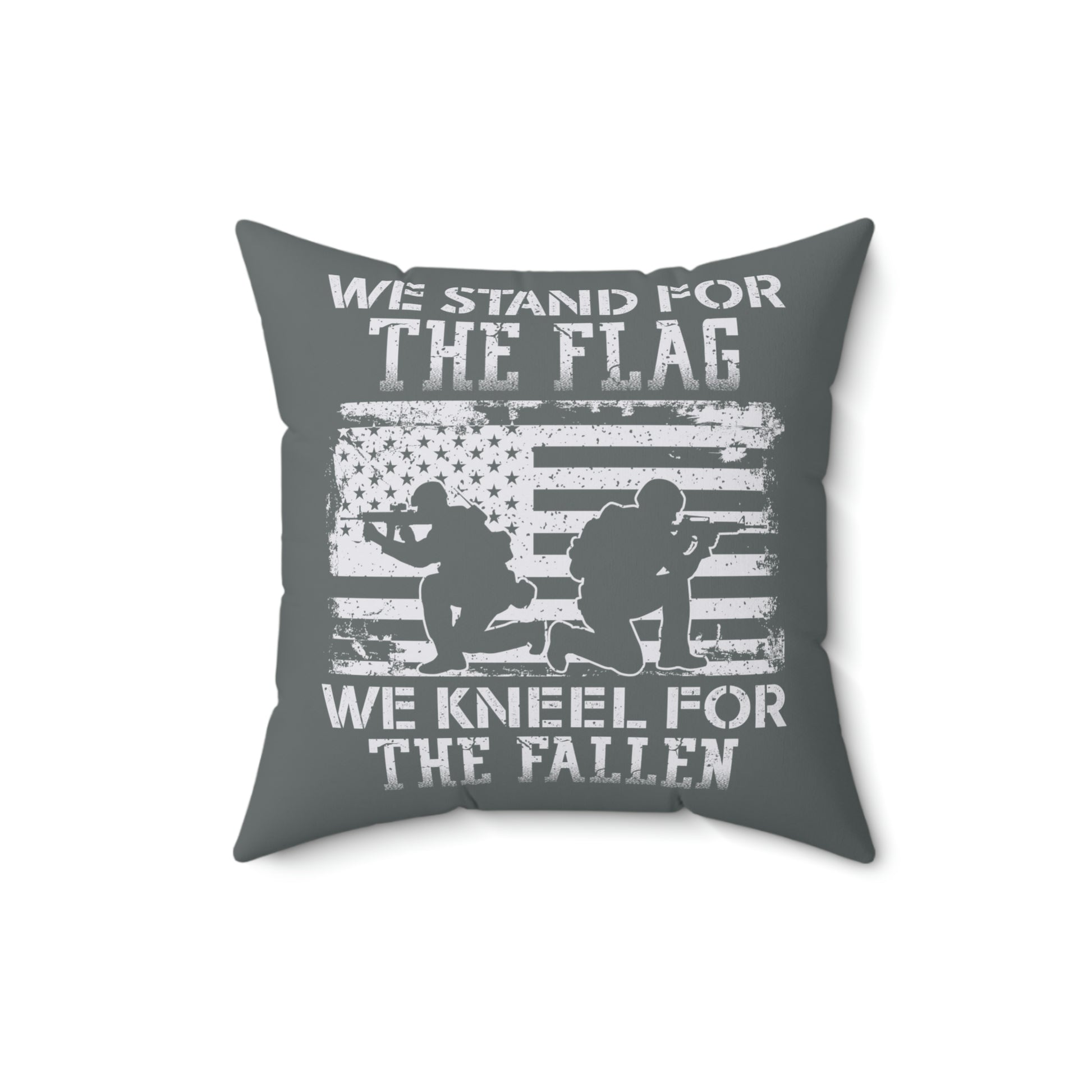 Soft and durable patriotic accent pillow for living room

