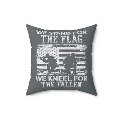 Soft and durable patriotic accent pillow for living room

