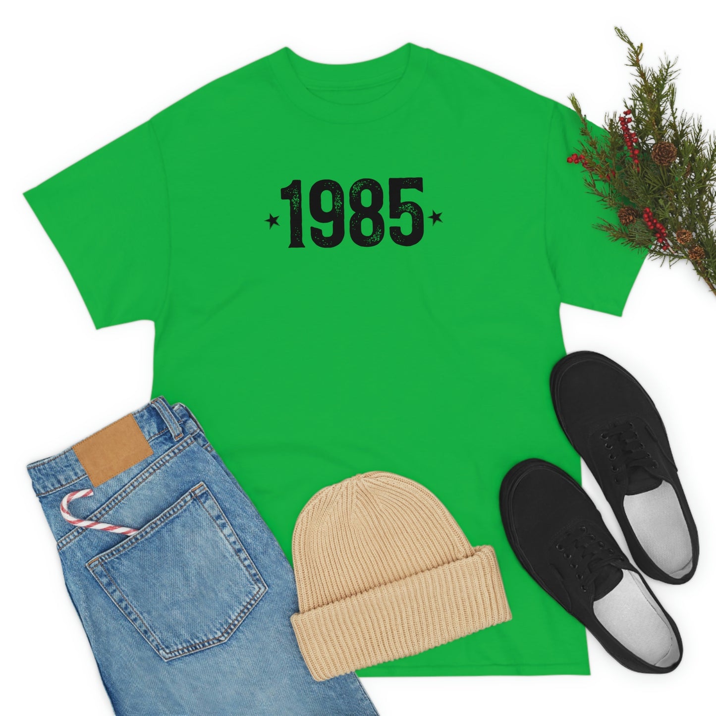 Stylish 1985 year t-shirt, a must-have for vintage fashion enthusiasts