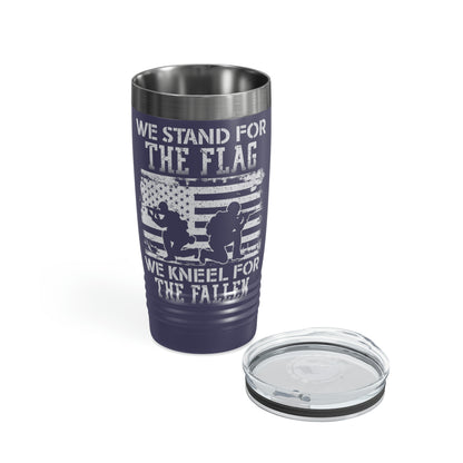 "Stand For The Flag" Ringneck Tumbler, 20oz - Weave Got Gifts - Unique Gifts You Won’t Find Anywhere Else!
