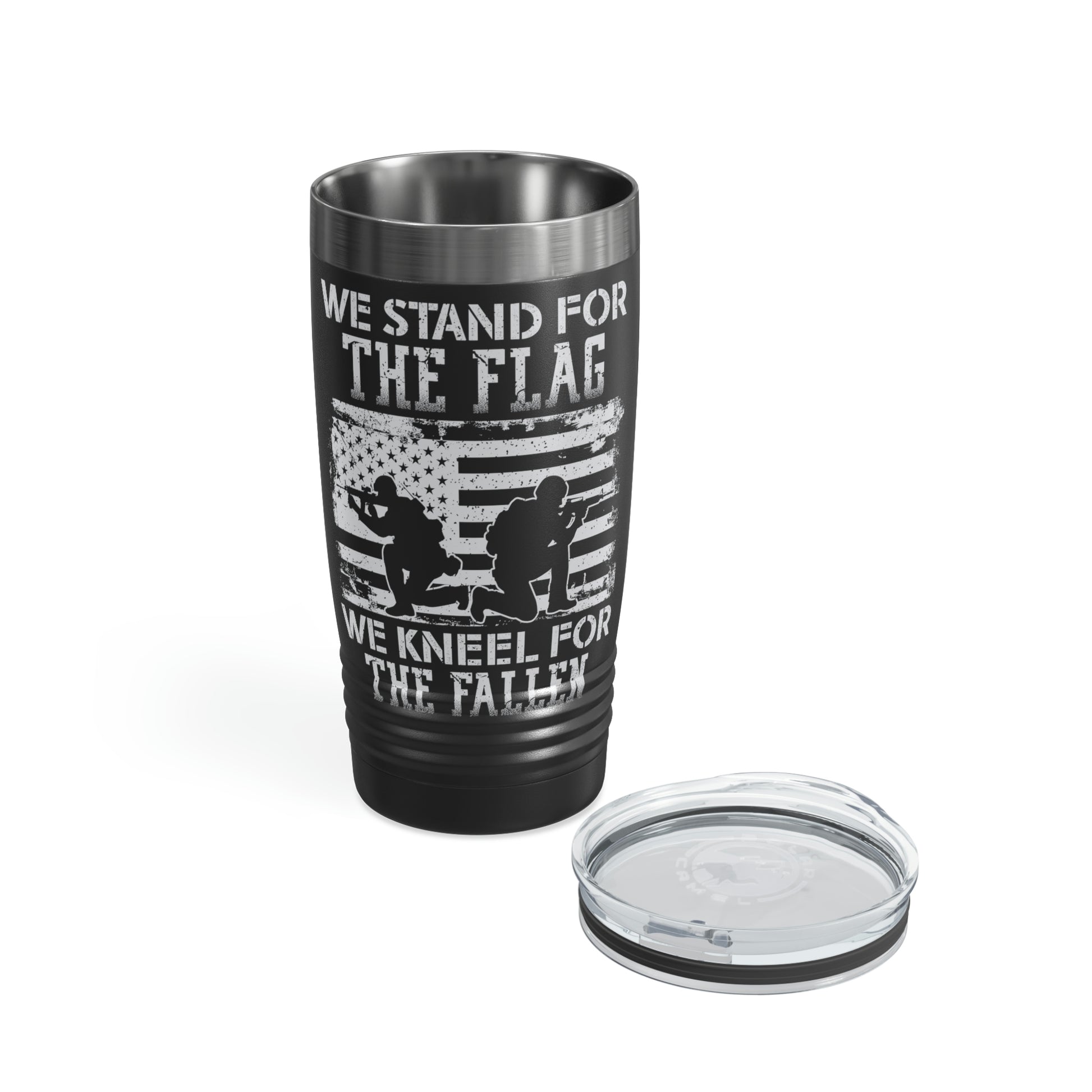 "Stand For The Flag" Ringneck Tumbler, 20oz - Weave Got Gifts - Unique Gifts You Won’t Find Anywhere Else!