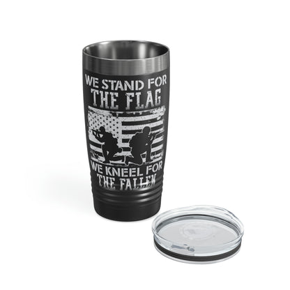 "Stand For The Flag" Ringneck Tumbler, 20oz - Weave Got Gifts - Unique Gifts You Won’t Find Anywhere Else!