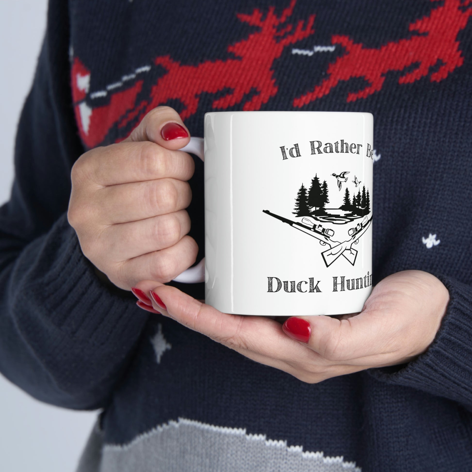 "I'd Rather Be Duck Hunting" Coffee Mug - Weave Got Gifts - Unique Gifts You Won’t Find Anywhere Else!