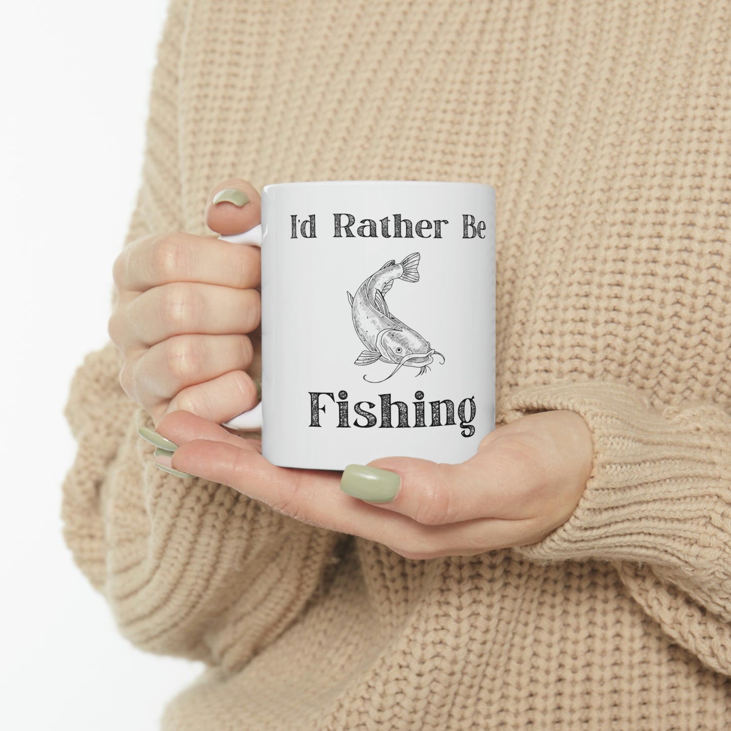 "I'd Rather Be Fishing" Coffee Mug - Weave Got Gifts - Unique Gifts You Won’t Find Anywhere Else!