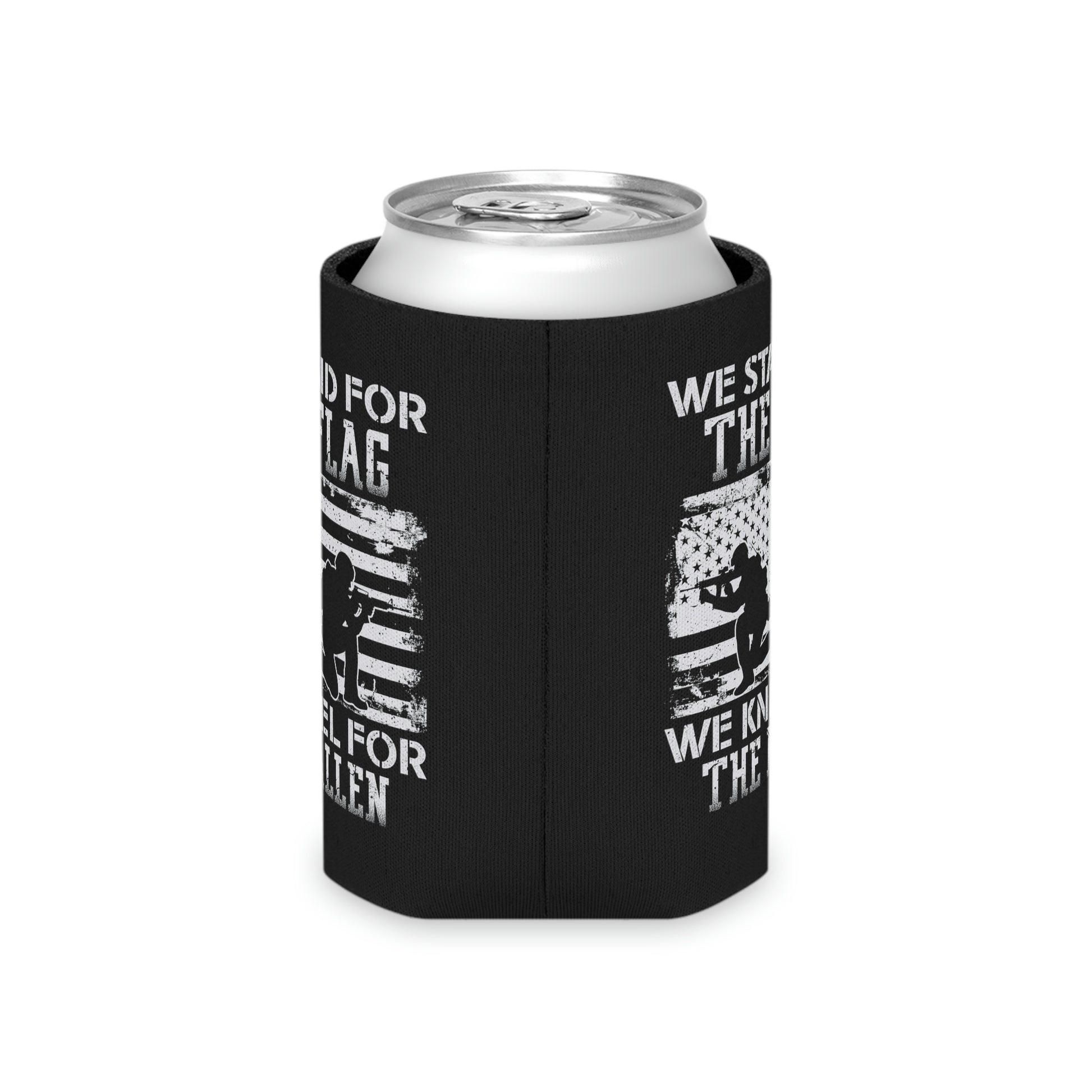 "We Stand For The Flag" Can Cooler - Weave Got Gifts - Unique Gifts You Won’t Find Anywhere Else!