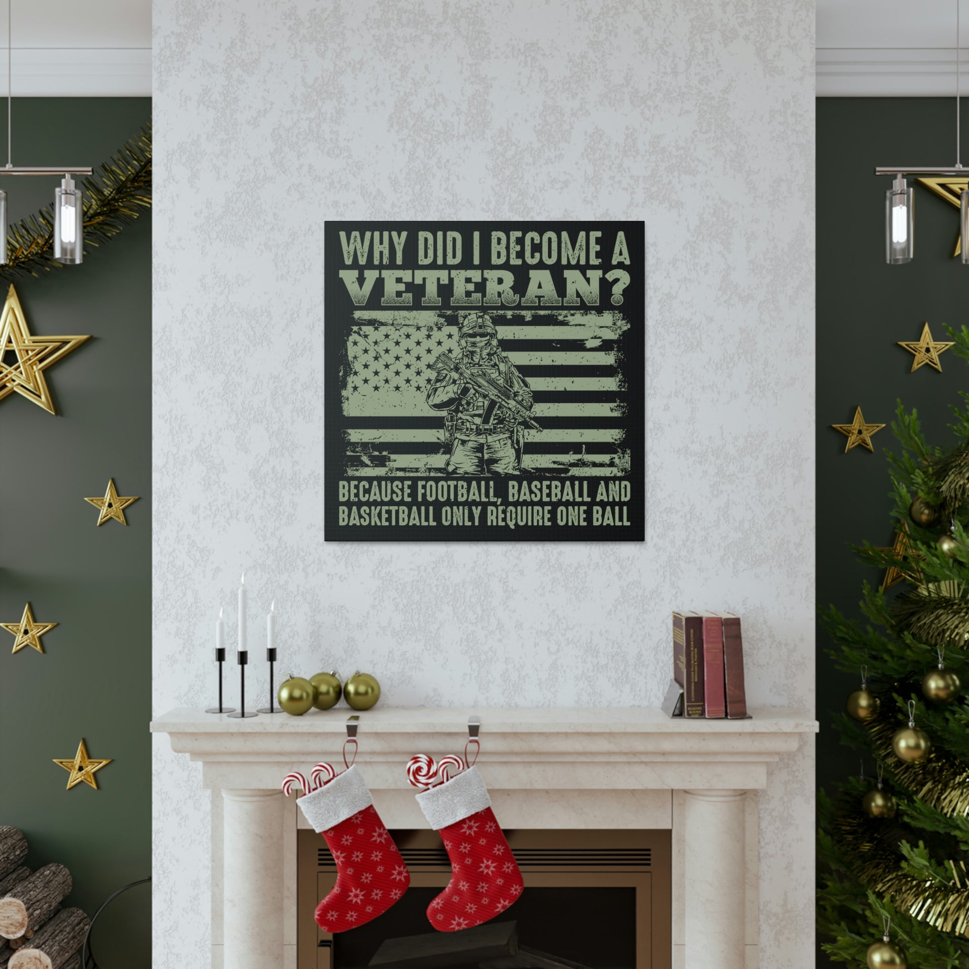 "Why Did I Become A Veteran?" Wall Art - Weave Got Gifts - Unique Gifts You Won’t Find Anywhere Else!