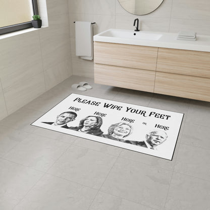 "Please Wipe Your Feet HERE" Funny Door Mat - Weave Got Gifts - Unique Gifts You Won’t Find Anywhere Else!