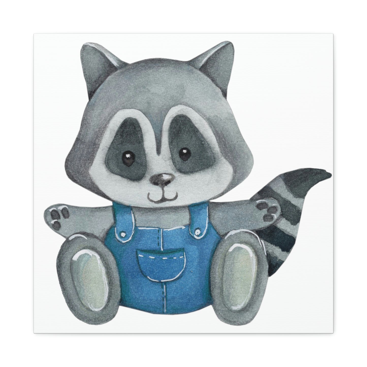 "Blue Boy Raccoon" Wall Art - Weave Got Gifts - Unique Gifts You Won’t Find Anywhere Else!