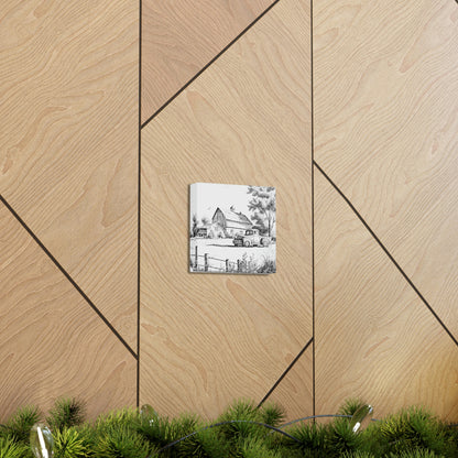 "Rustic Farm Memories" Canvas Wall Art - Weave Got Gifts - Unique Gifts You Won’t Find Anywhere Else!