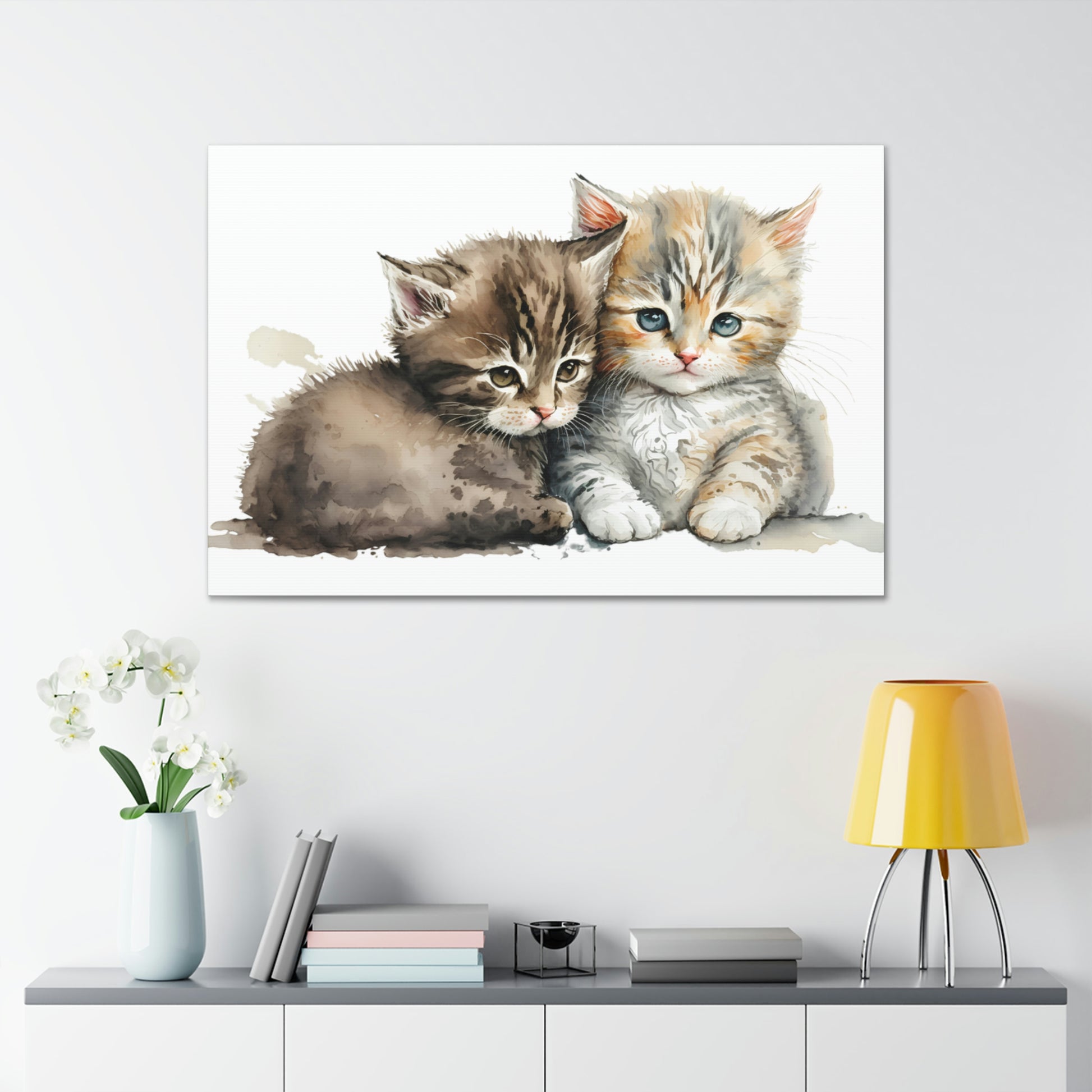 "Cuddling Kittens" Wall Art - Weave Got Gifts - Unique Gifts You Won’t Find Anywhere Else!