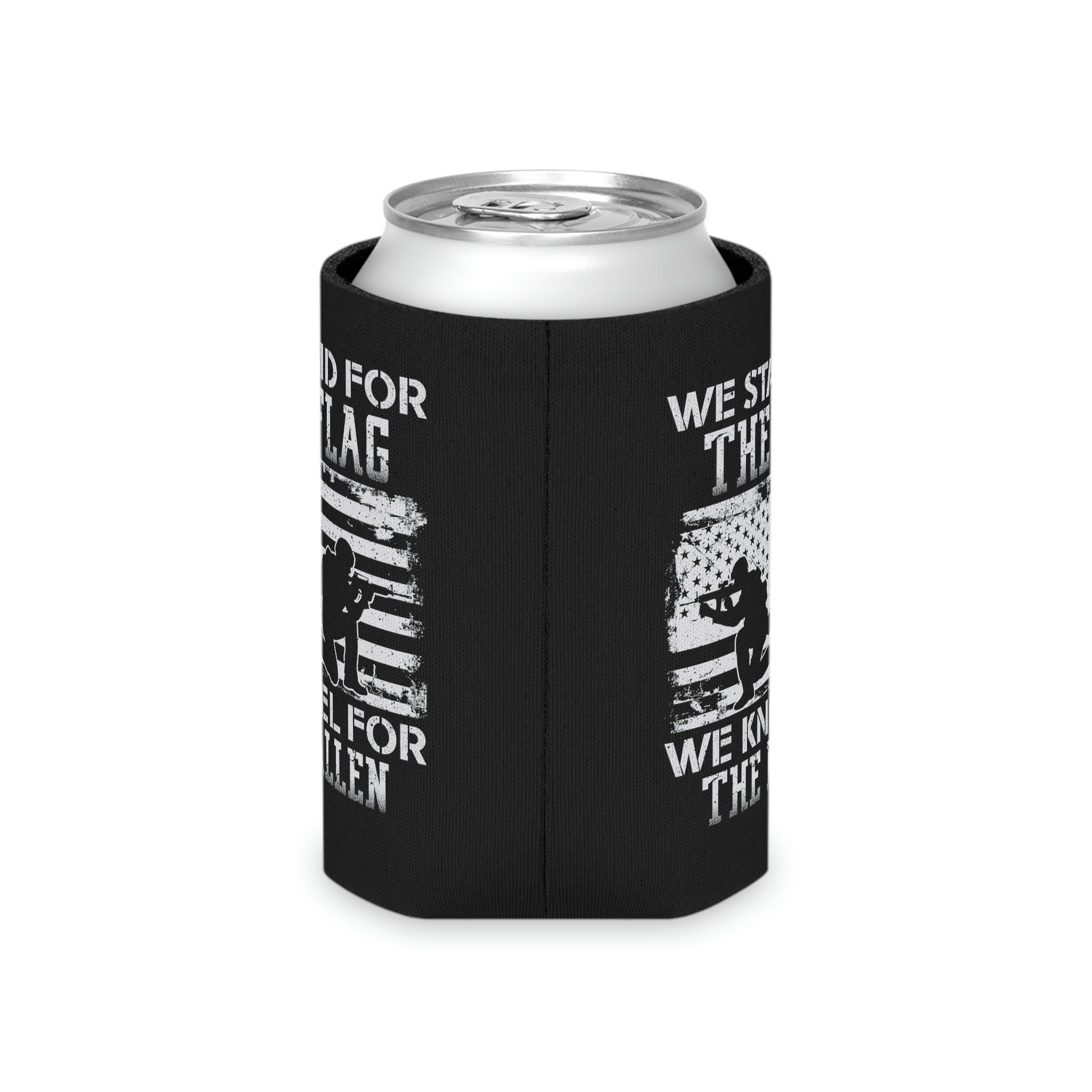 "We Stand For The Flag" Can Cooler - Weave Got Gifts - Unique Gifts You Won’t Find Anywhere Else!