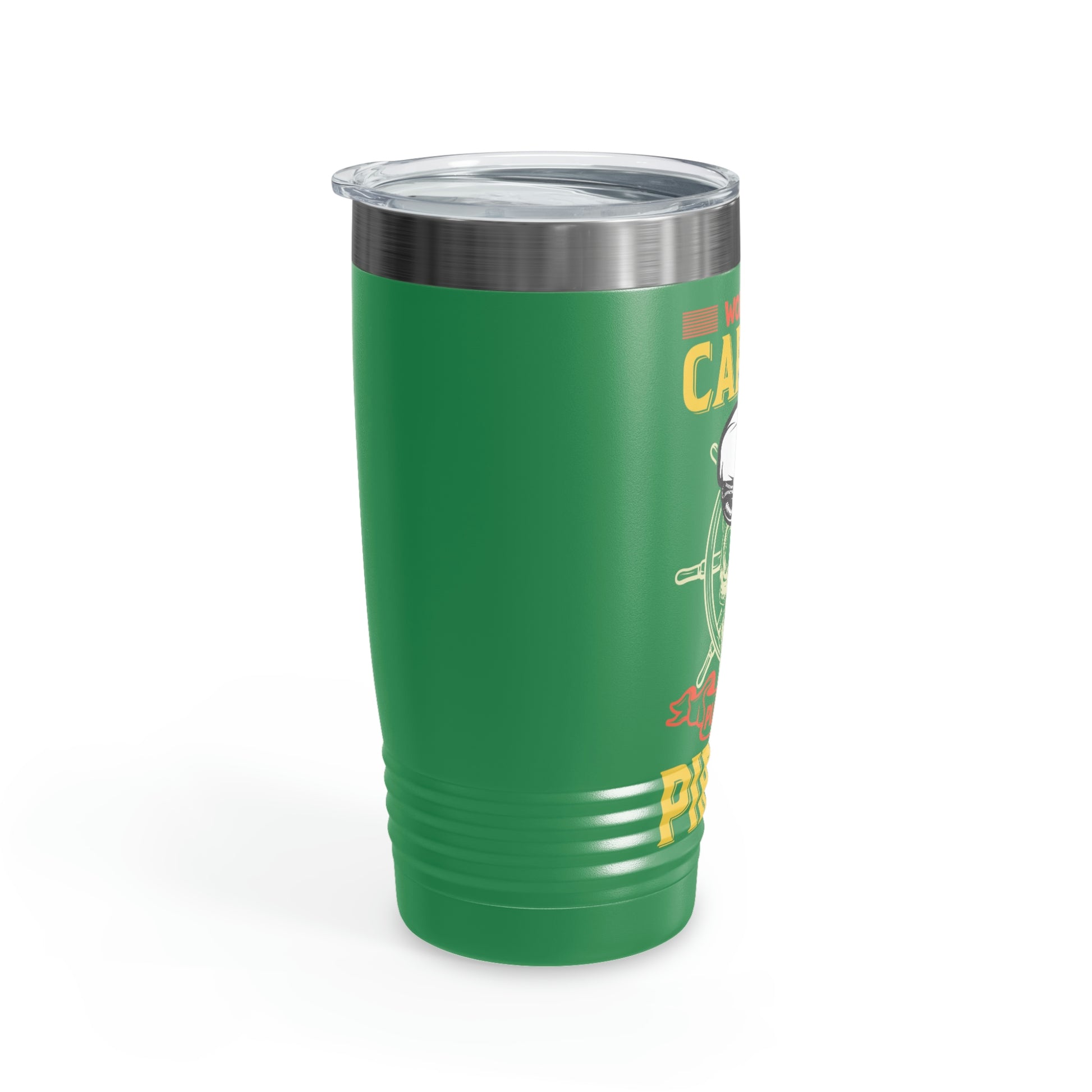 Novelty pirate tumbler for work and play
