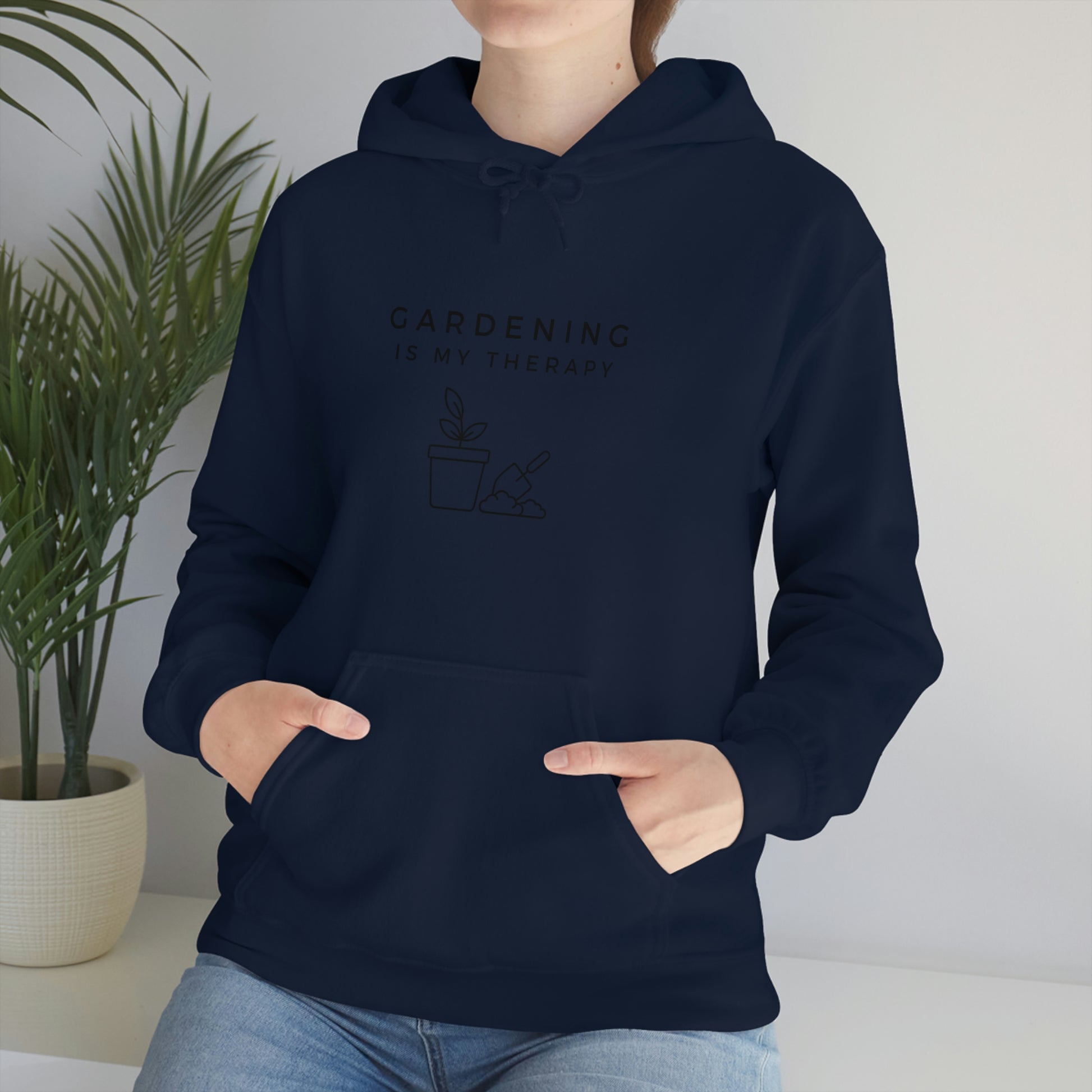 "Gardening Is My Therapy" Hoodie - Weave Got Gifts - Unique Gifts You Won’t Find Anywhere Else!