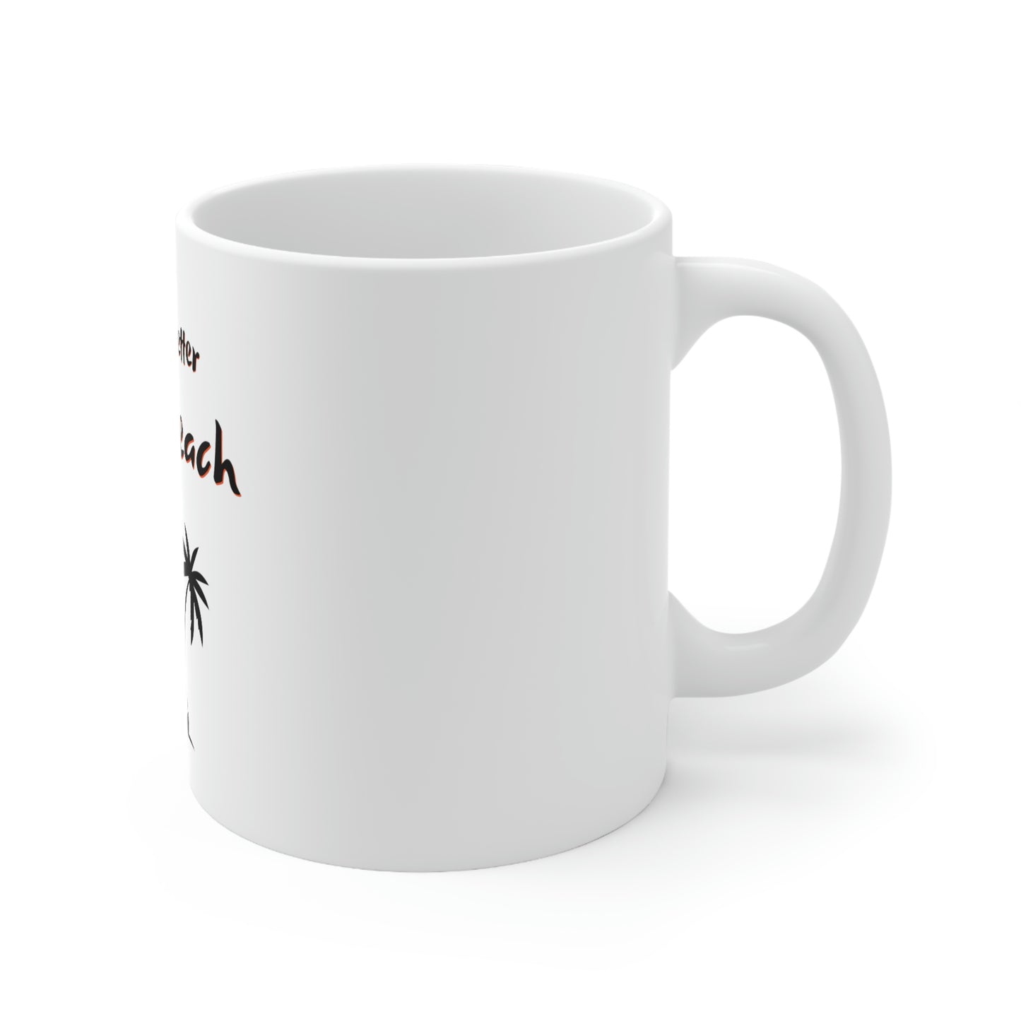 Ocean sunset coffee mug for beach lovers
