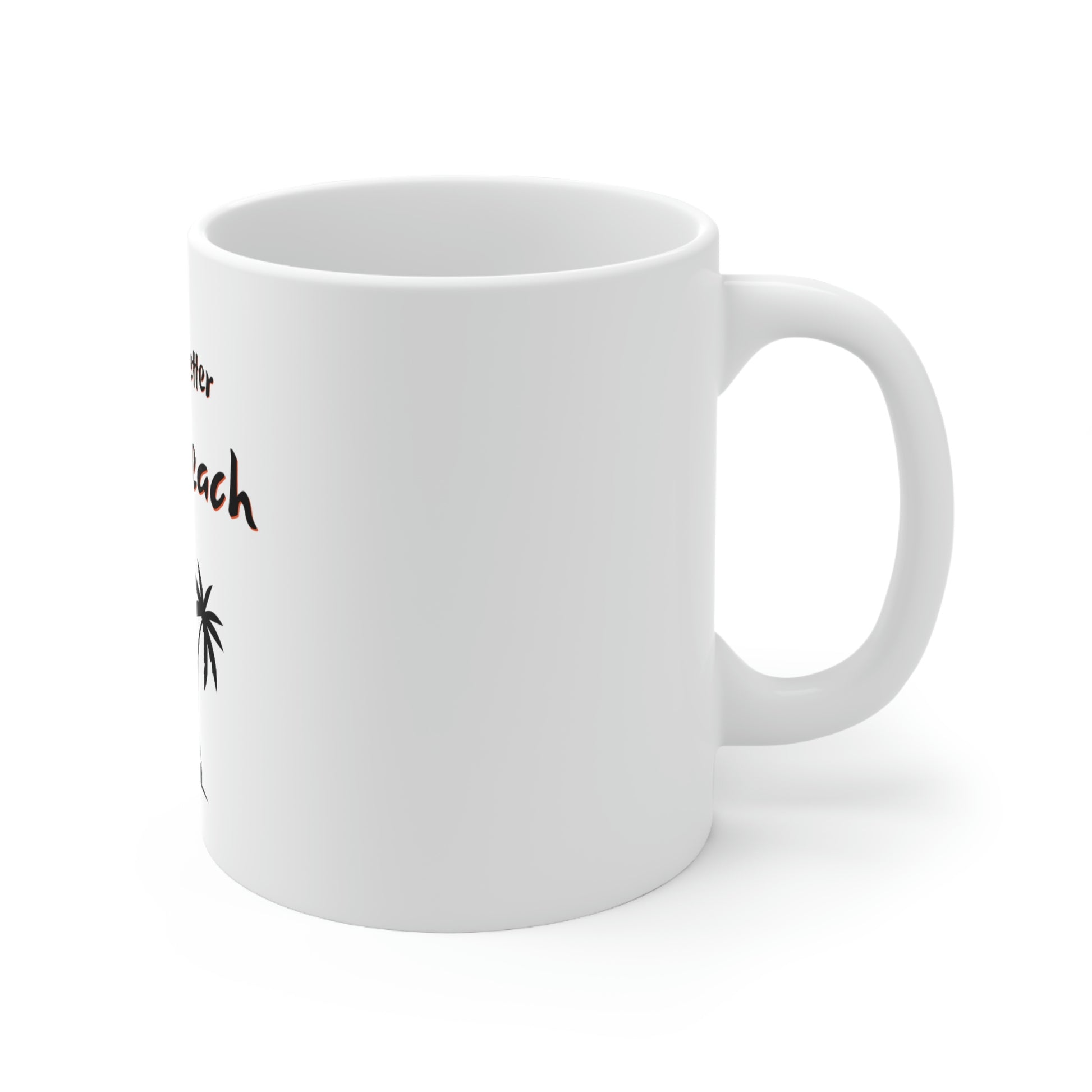 Ocean sunset coffee mug for beach lovers
