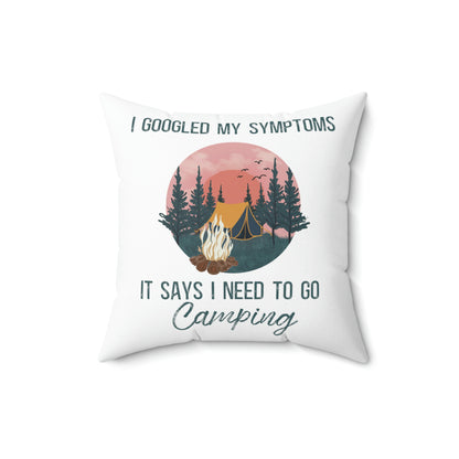 "Google Say I Need To Go Camping" Throw Pillow - Weave Got Gifts - Unique Gifts You Won’t Find Anywhere Else!